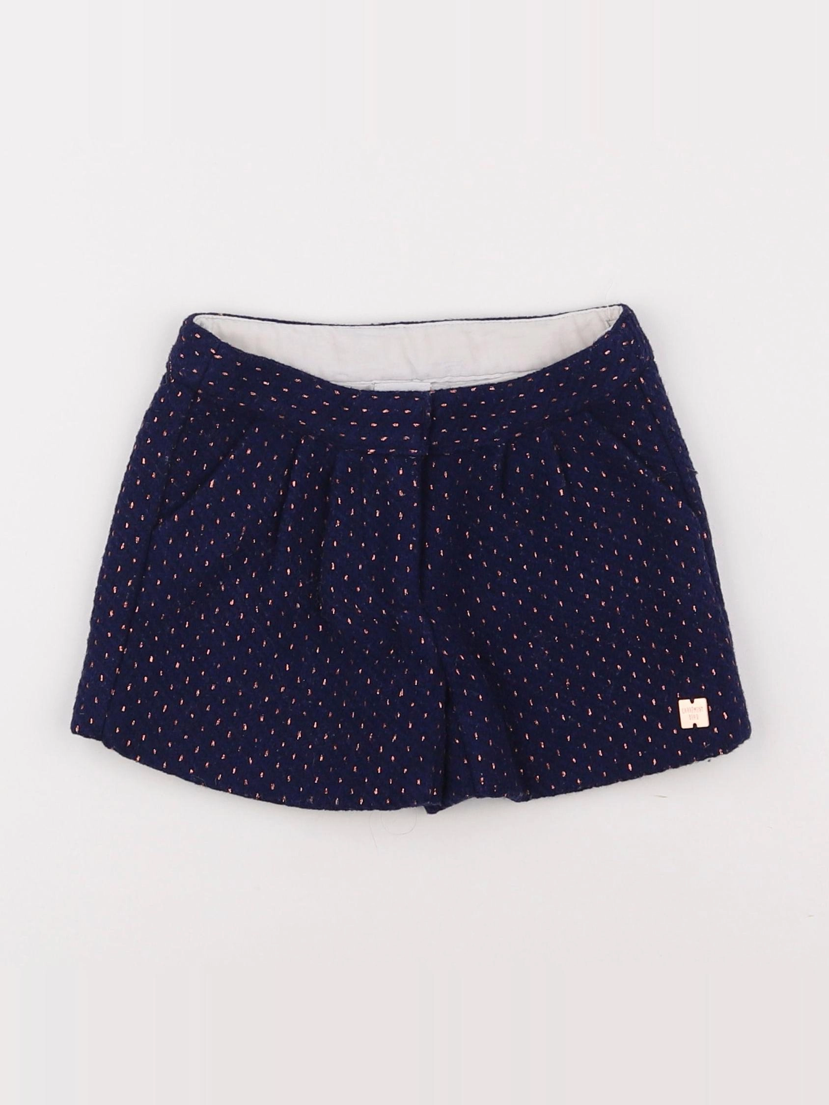 Carrément Beau - short bleu - 3 ans