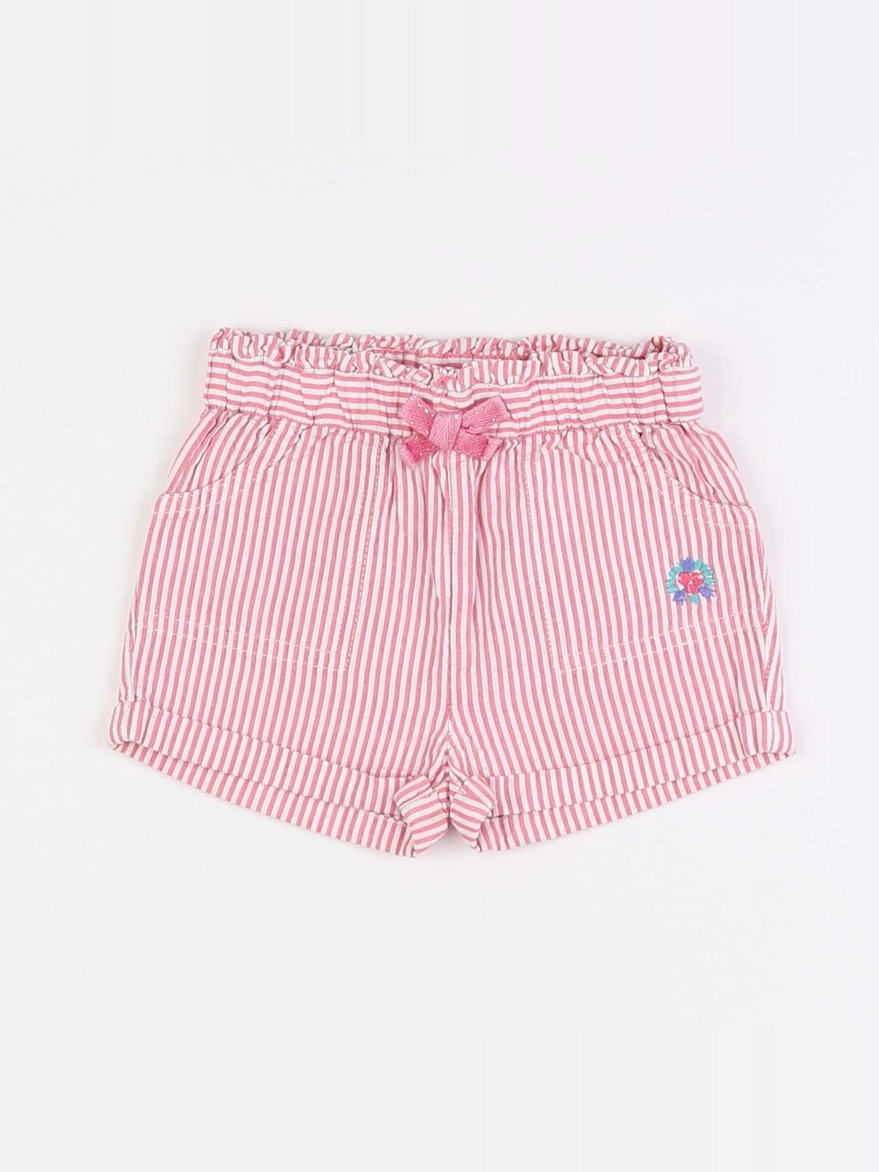 Cadet Rousselle - short rose - 6 mois