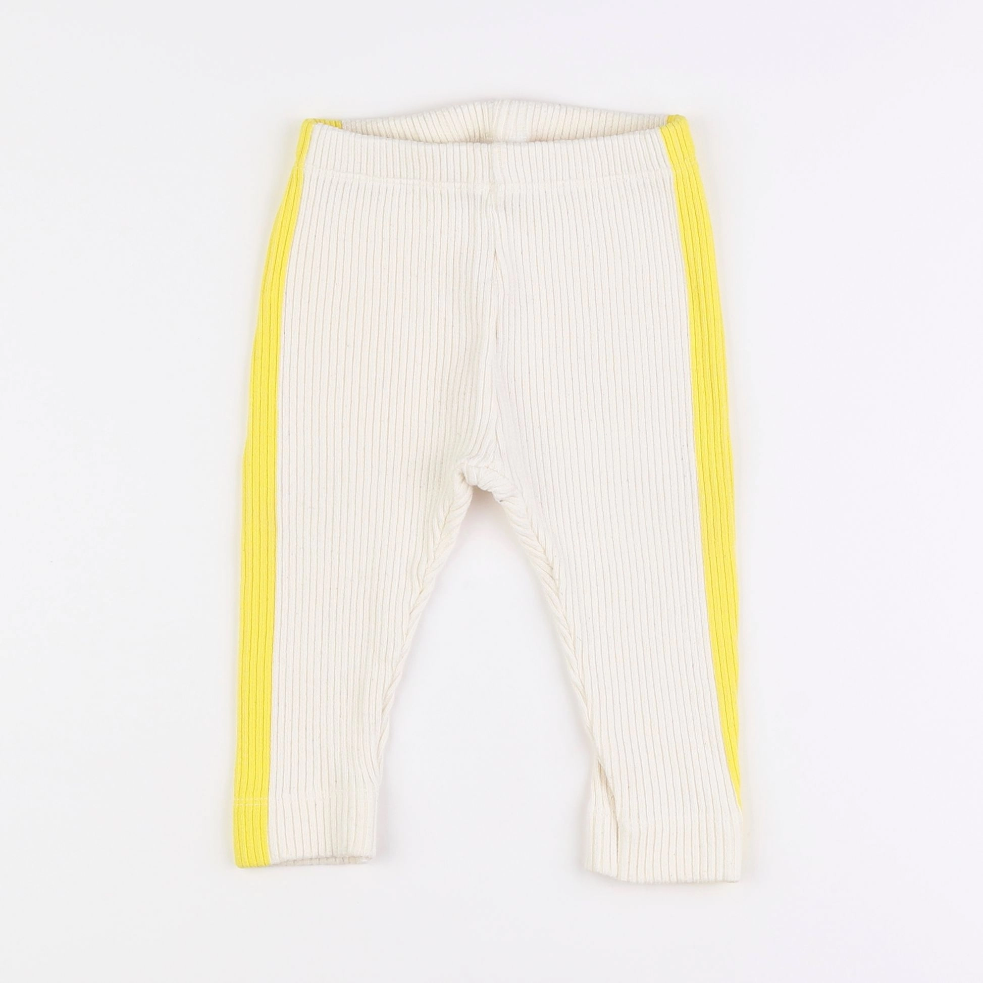 Zara - legging jaune, beige - 12/18 mois