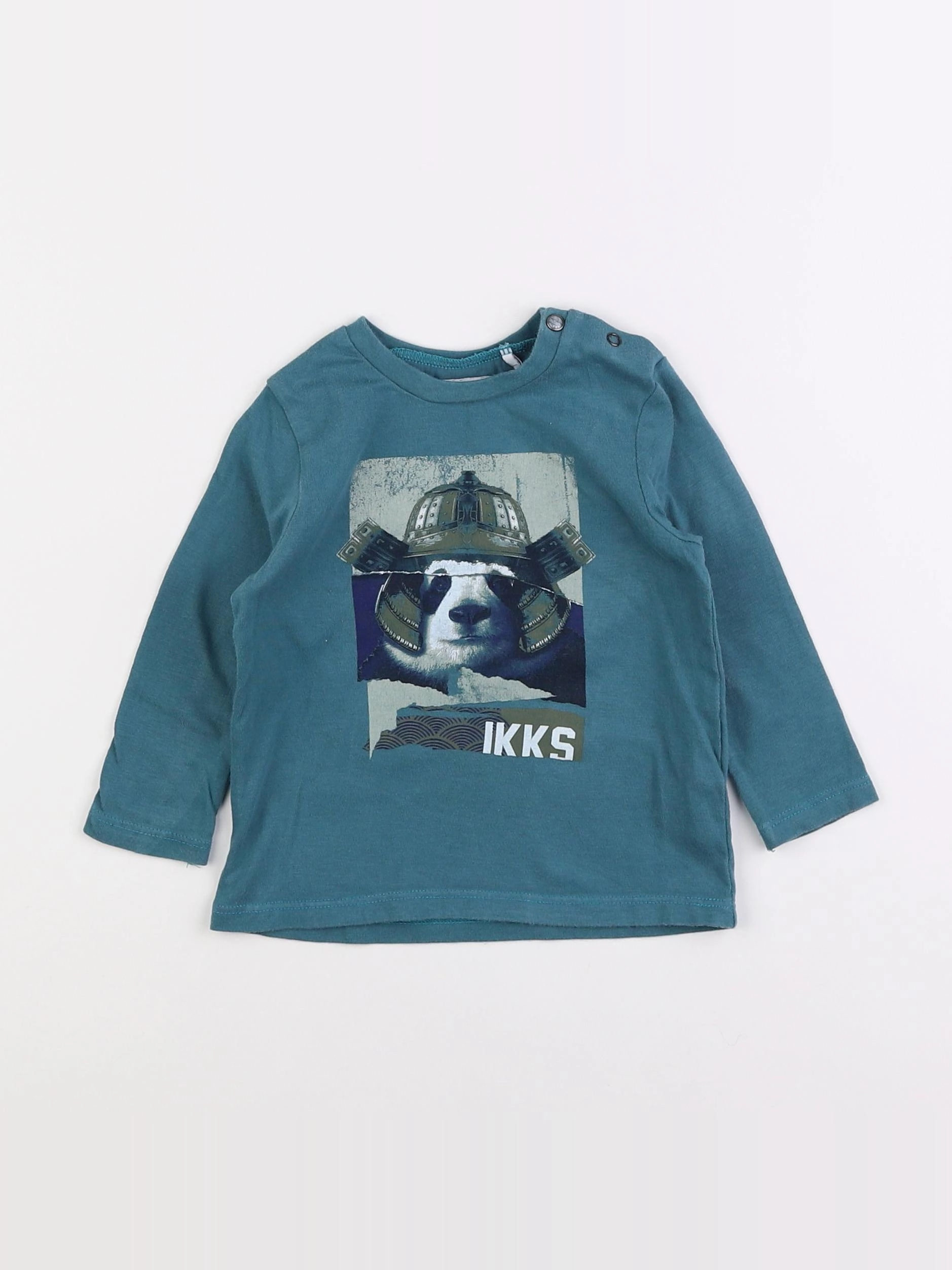 IKKS - tee-shirt vert - 18 mois