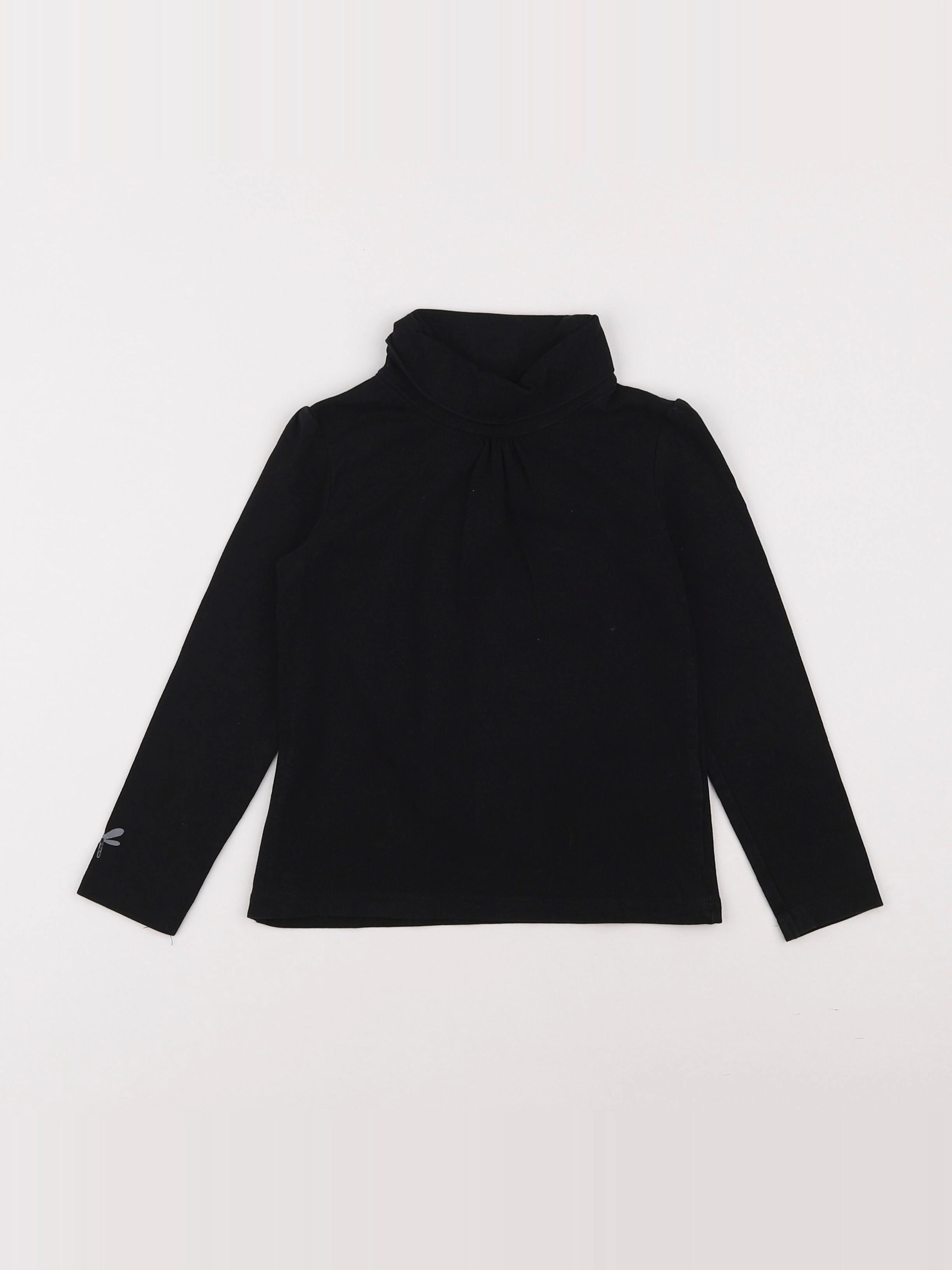 Vertbaudet - sous-pull noir - 4 ans