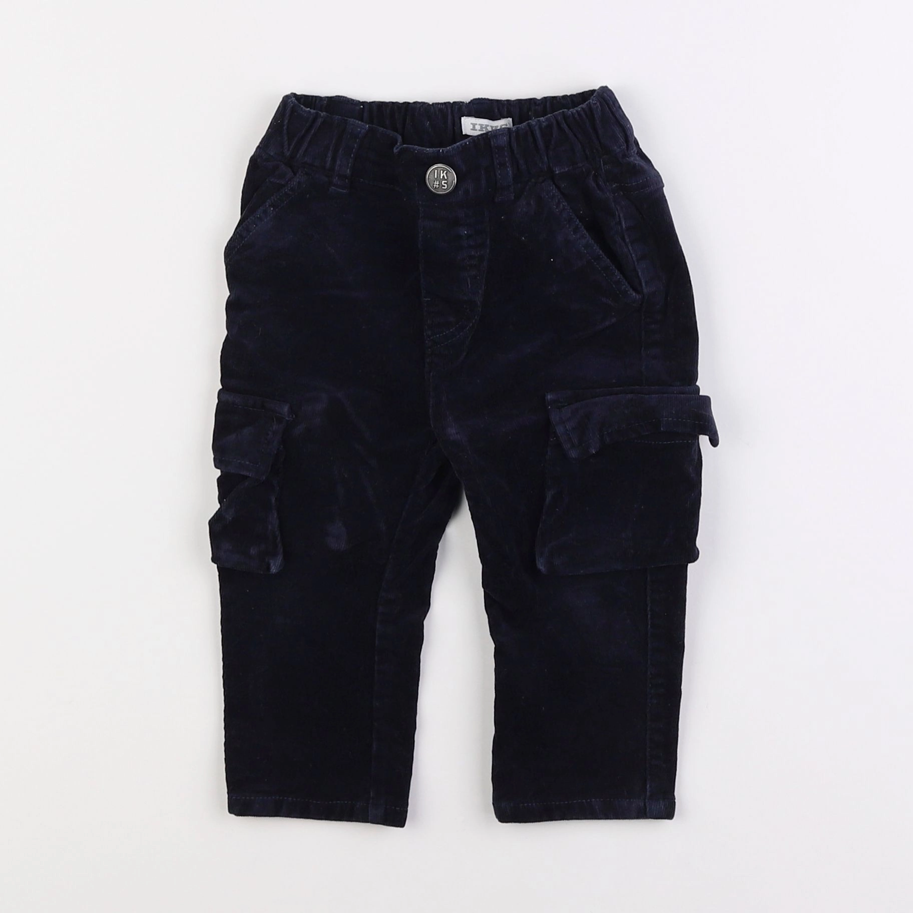 IKKS - pantalon bleu - 12 mois