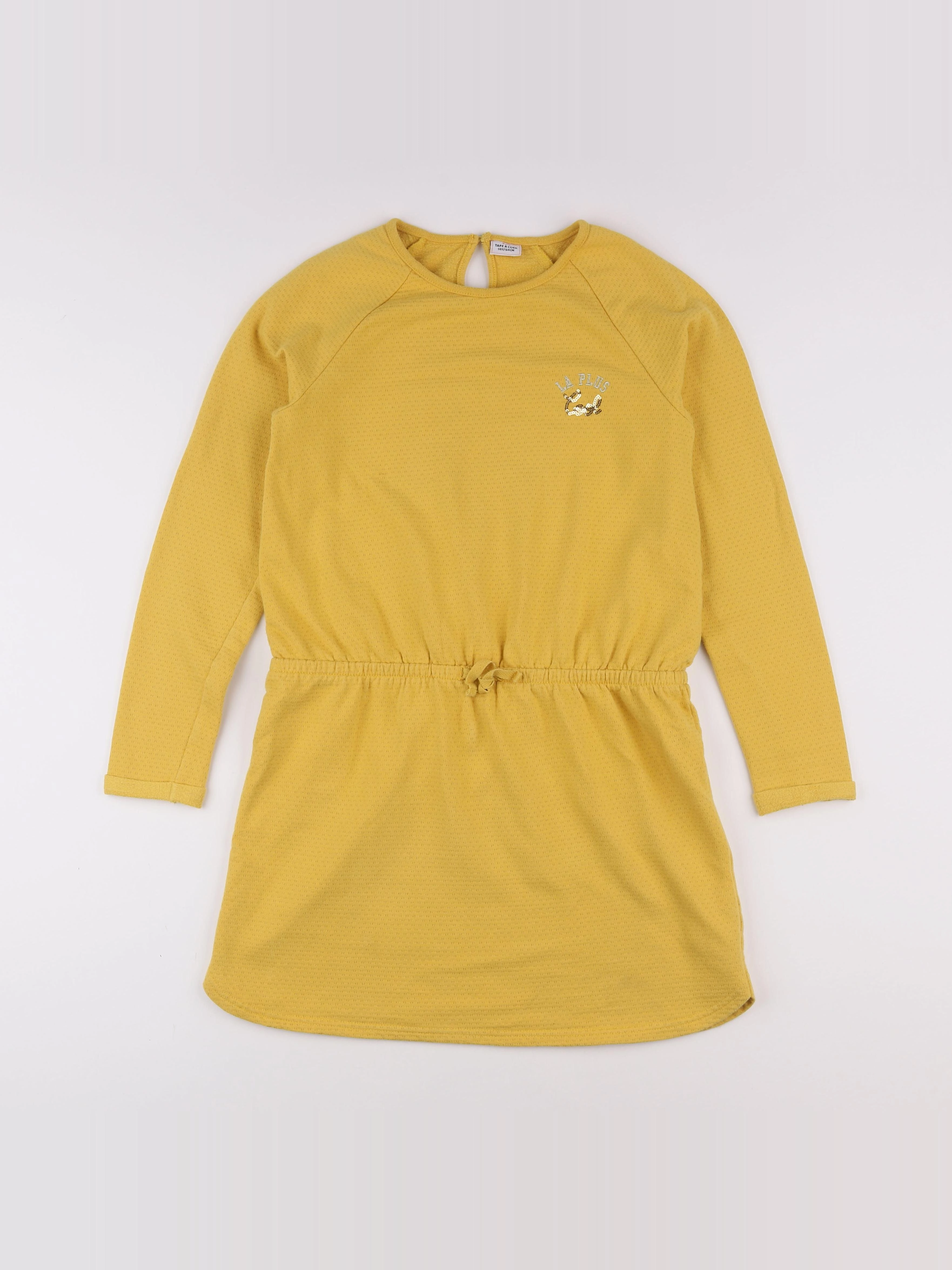 Tape à l'oeil - robe jaune - 14 ans
