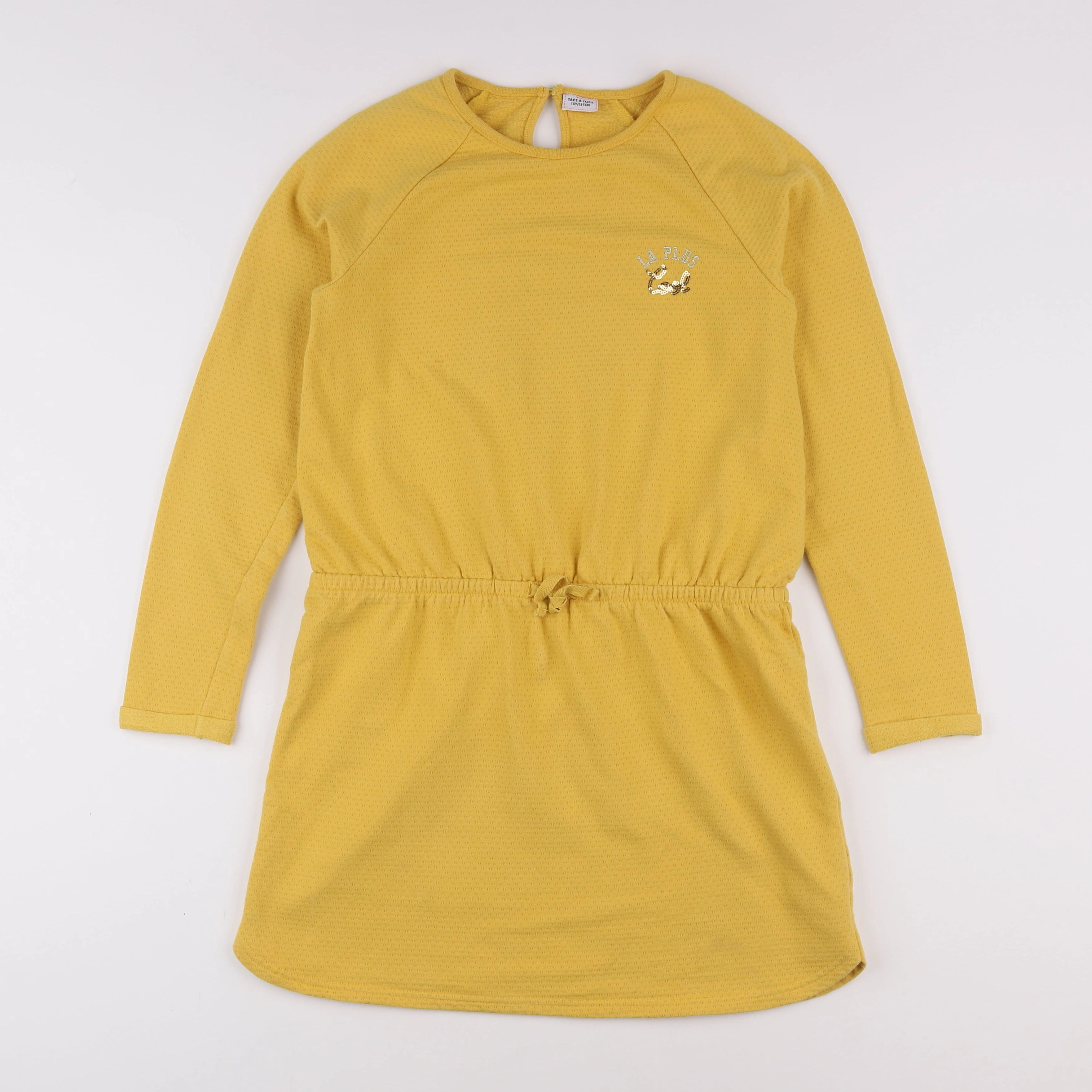 Tape à l'oeil - robe jaune - 14 ans