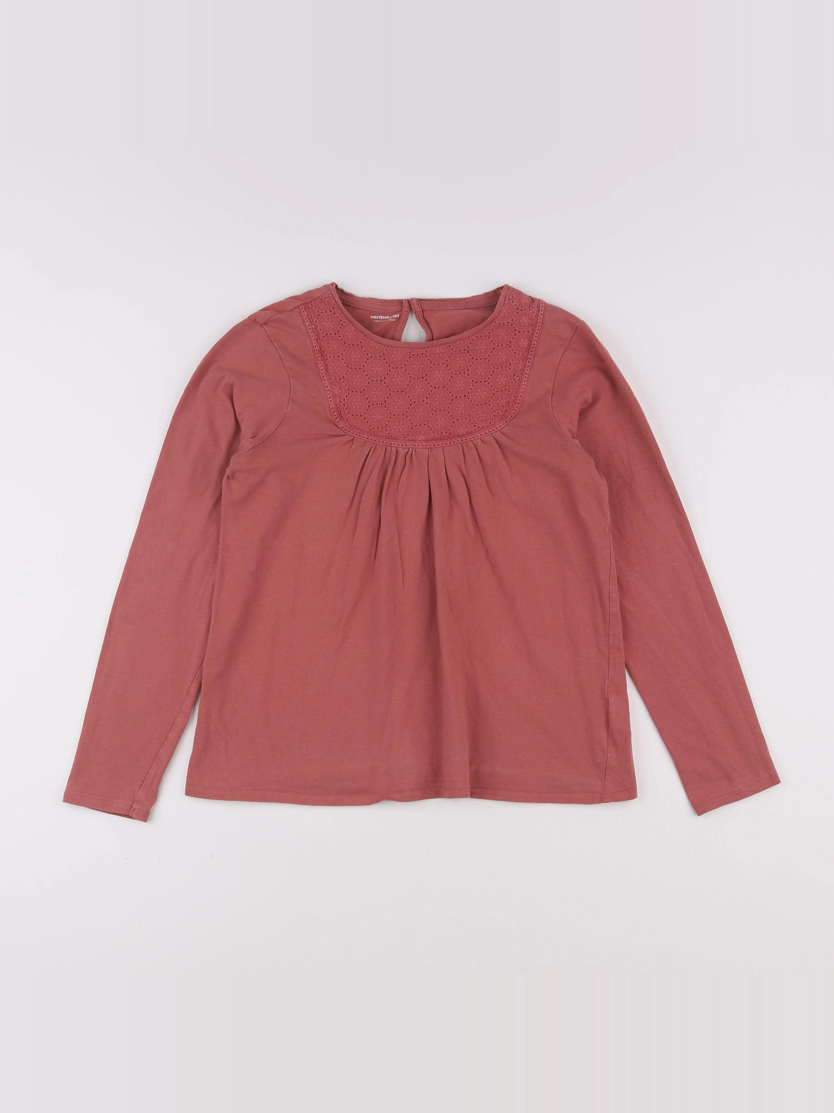Vertbaudet - tee-shirt rose - 14 ans