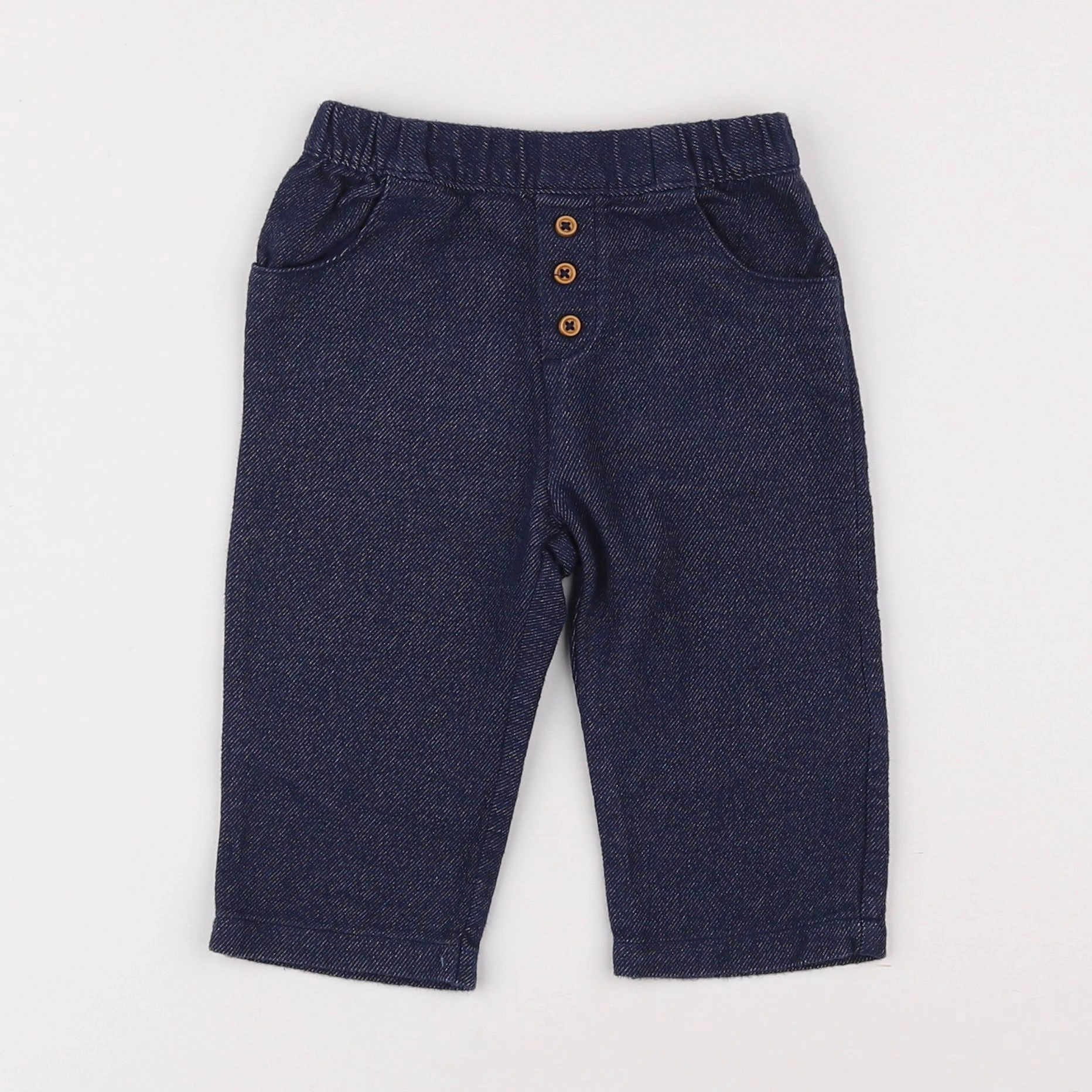 Natalys - jegging bleu - 12 mois