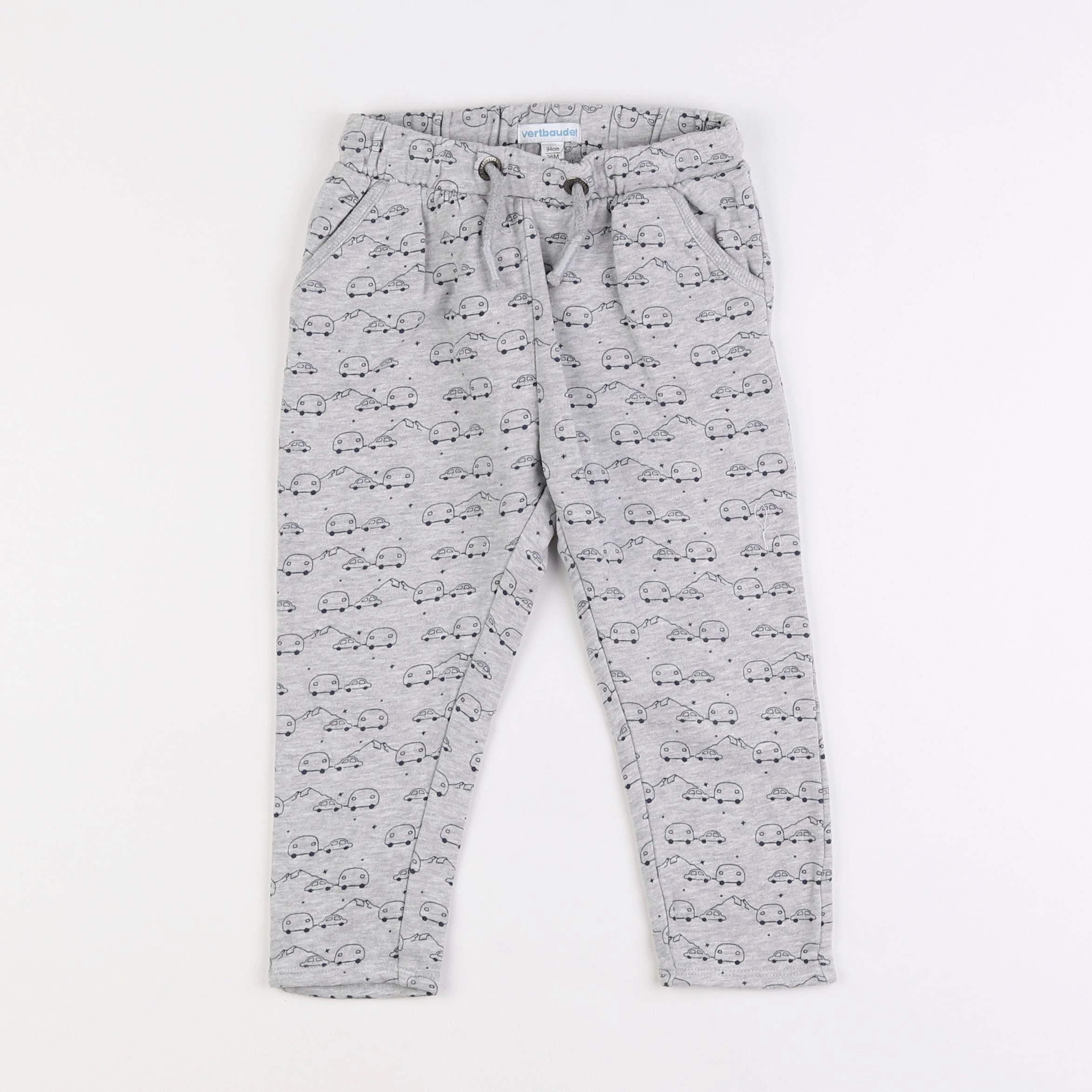 Vertbaudet - jogging gris - 3 ans