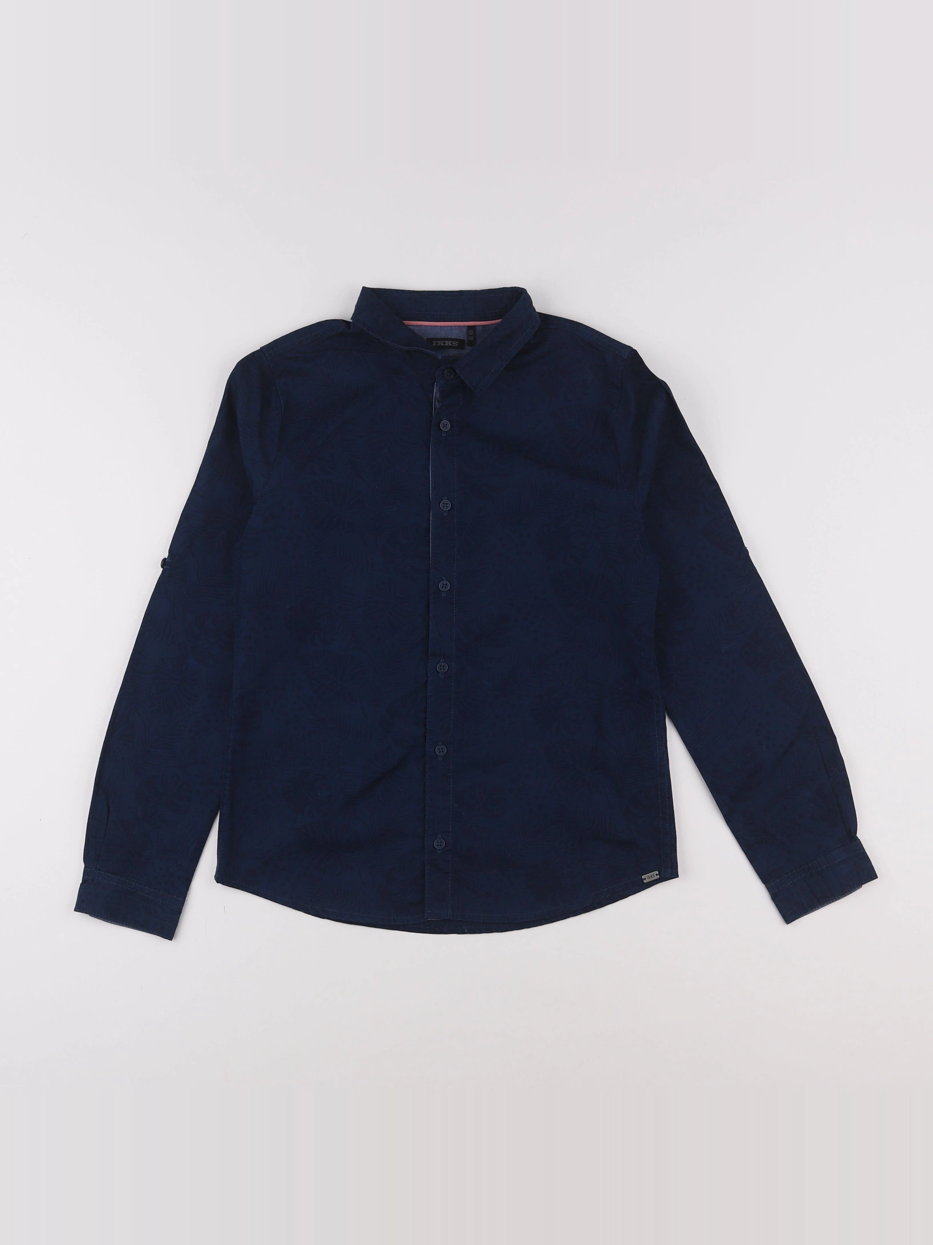 IKKS - chemise bleu - 10 ans