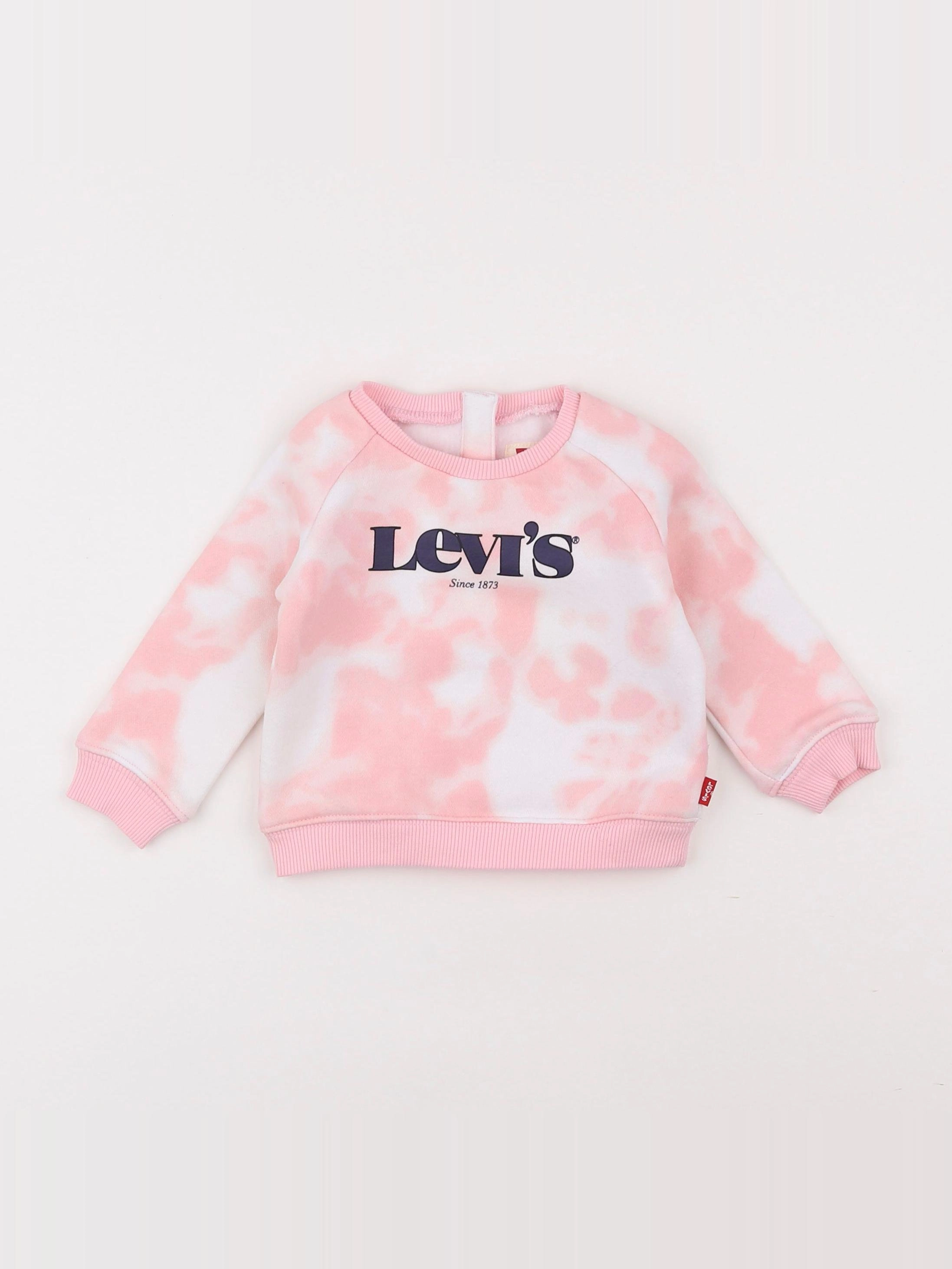 Levi's - sweat rose - 9 mois