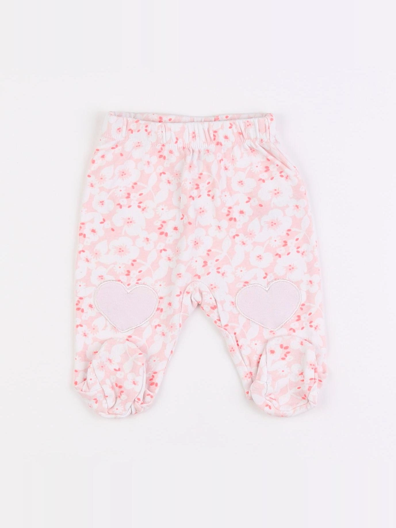 Vertbaudet - legging rose - 1 mois