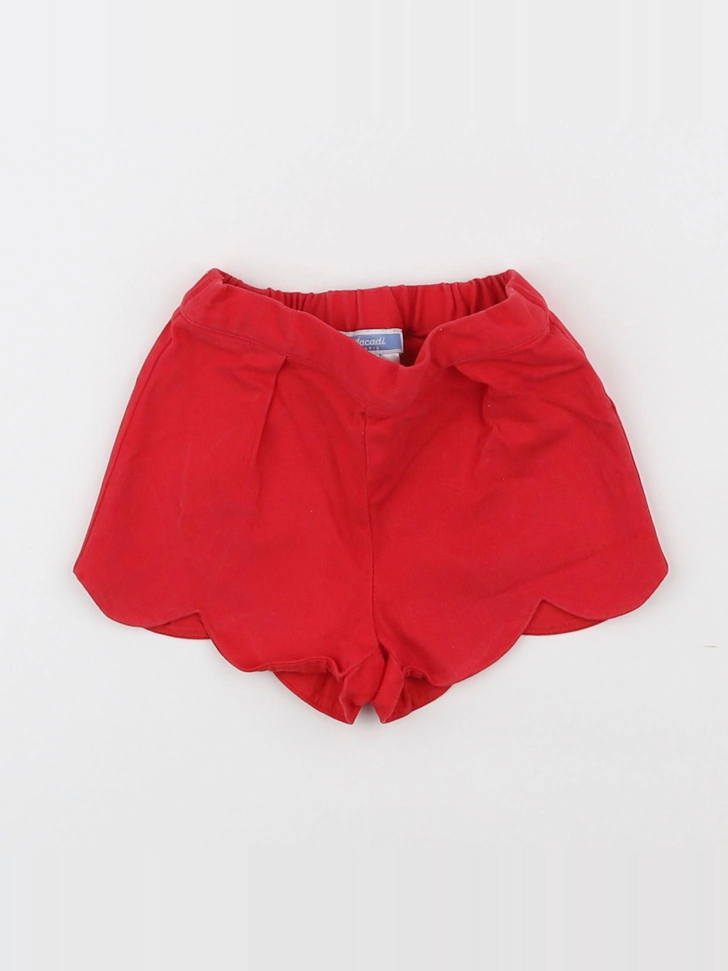 Jacadi - short rouge - 12 mois