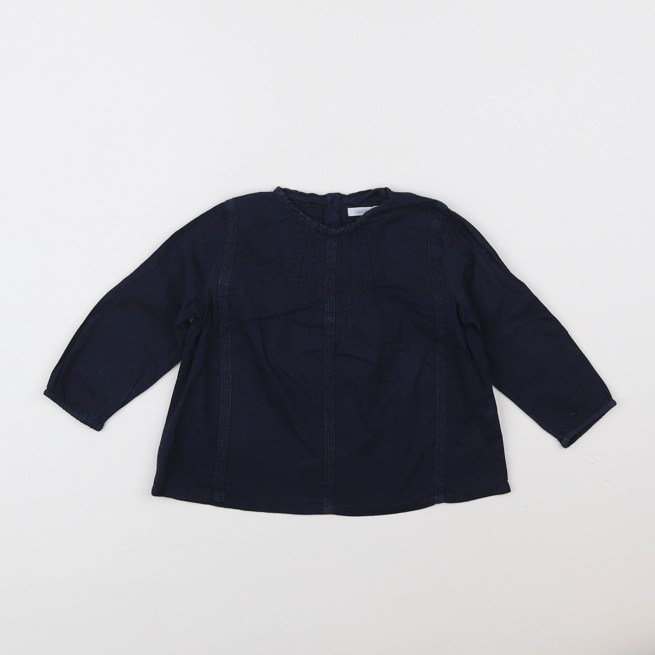 Boutchou - blouse bleu - 18 mois