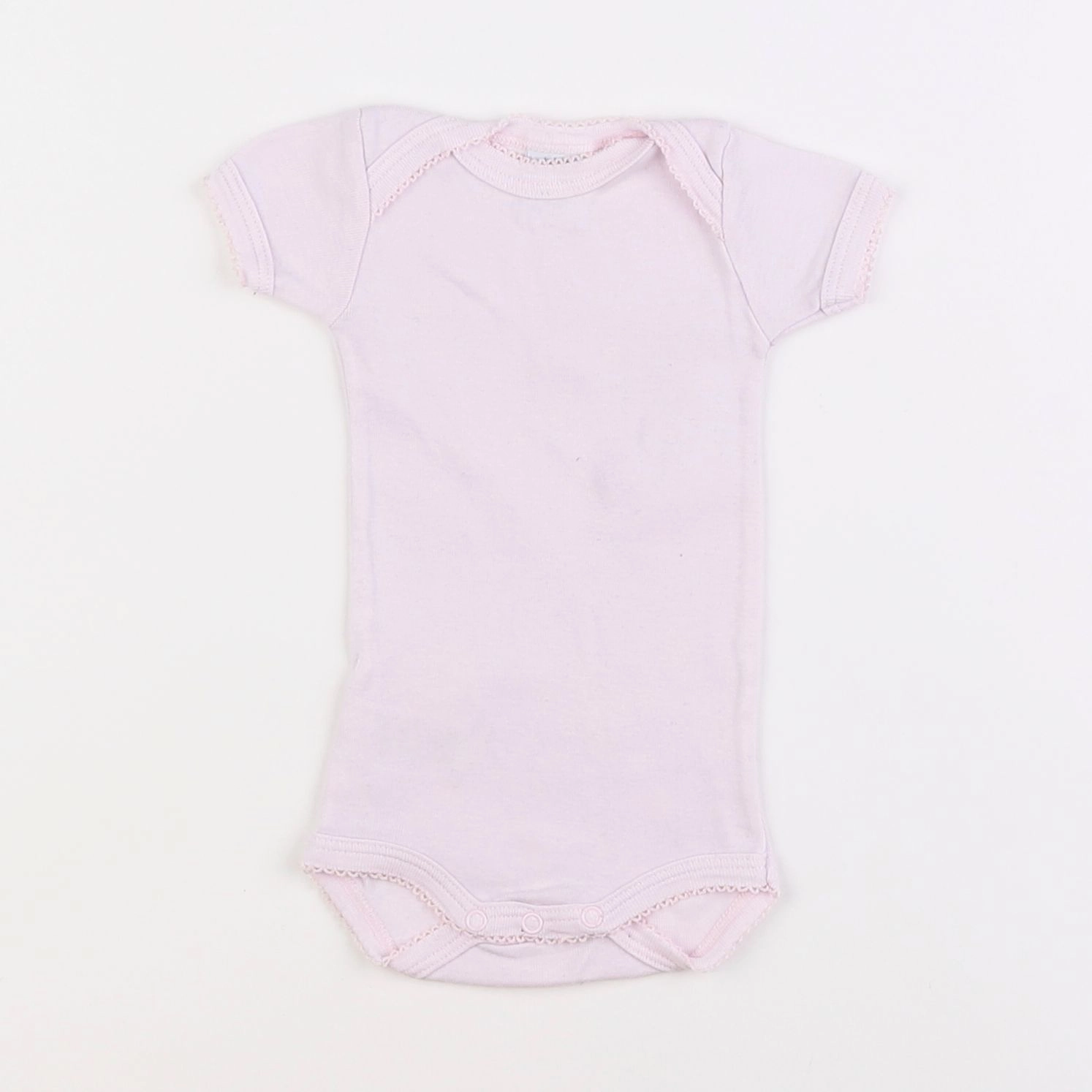 Petit Bateau - body rose - 1 mois