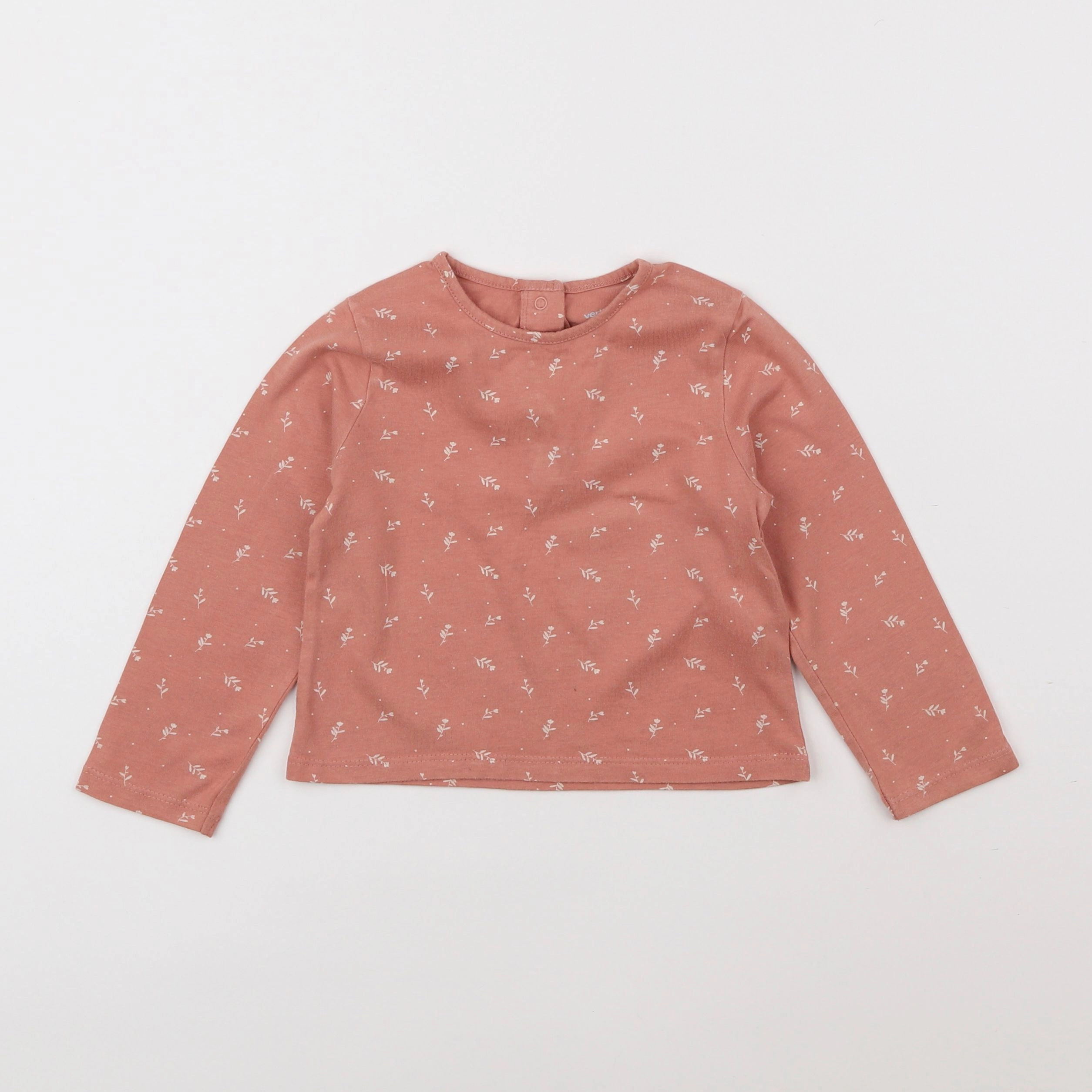 Vertbaudet - tee-shirt rose - 2 ans