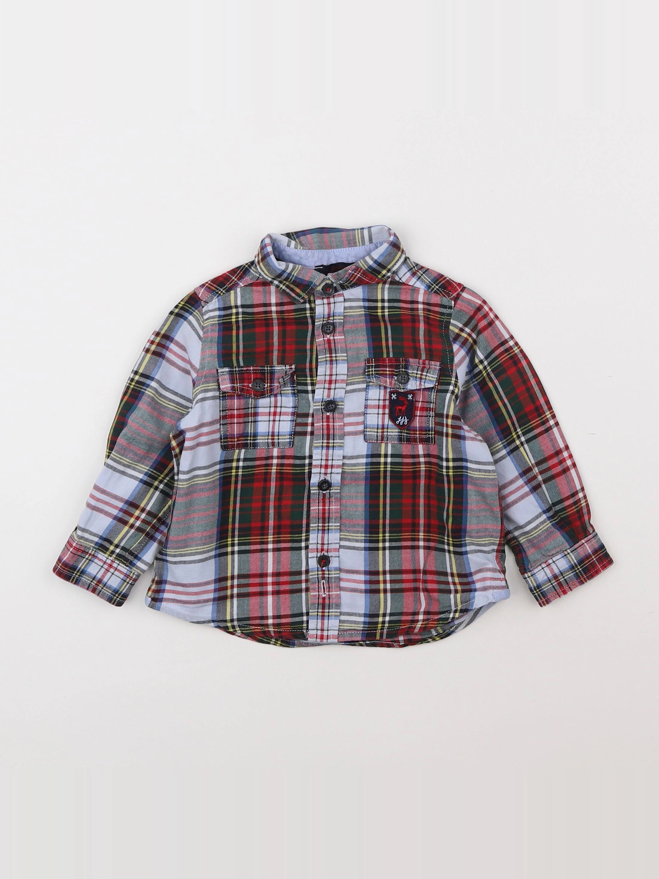 Jacadi - chemise multicolore - 18 mois