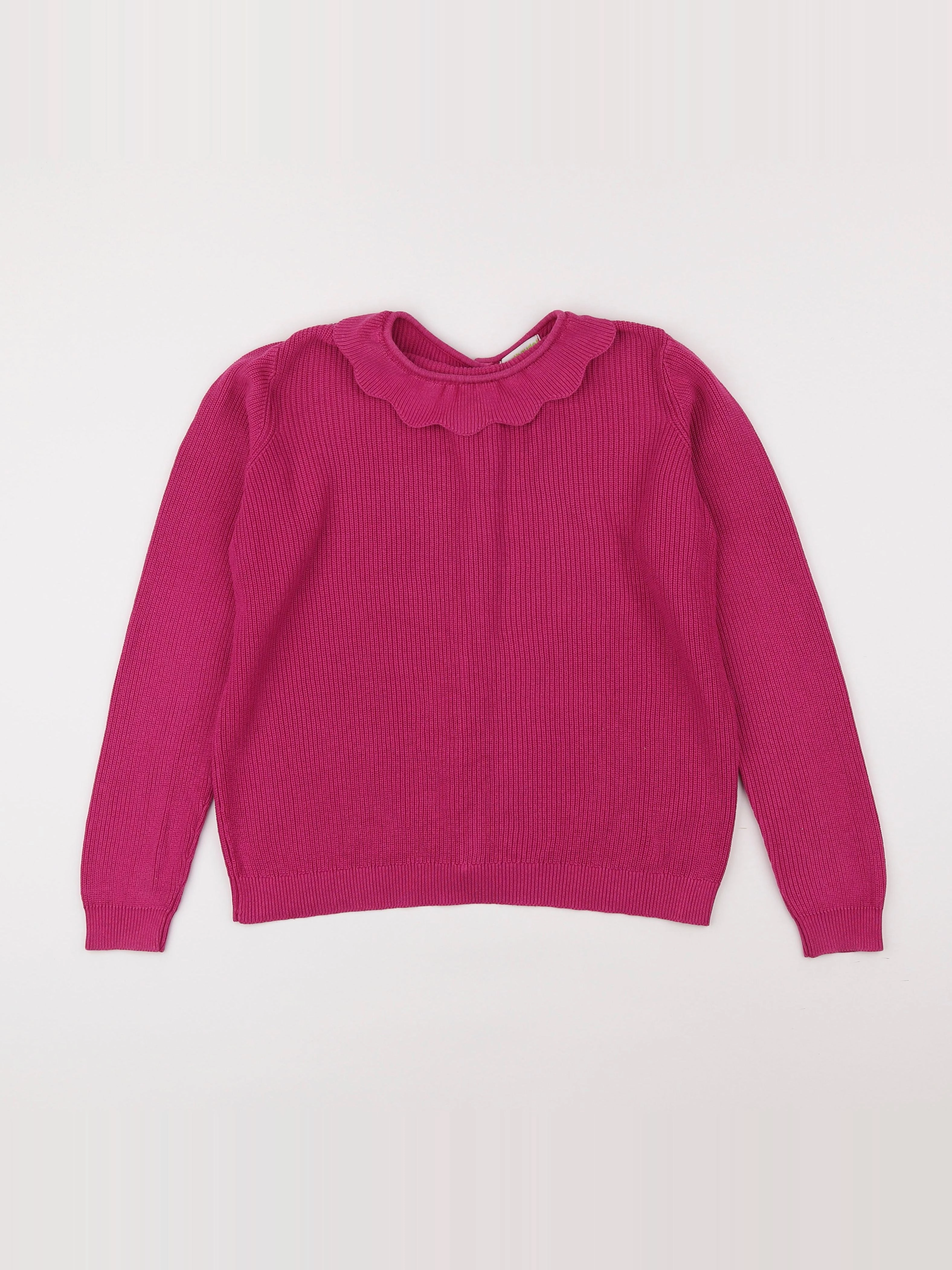 Vertbaudet - pull rose - 10 ans
