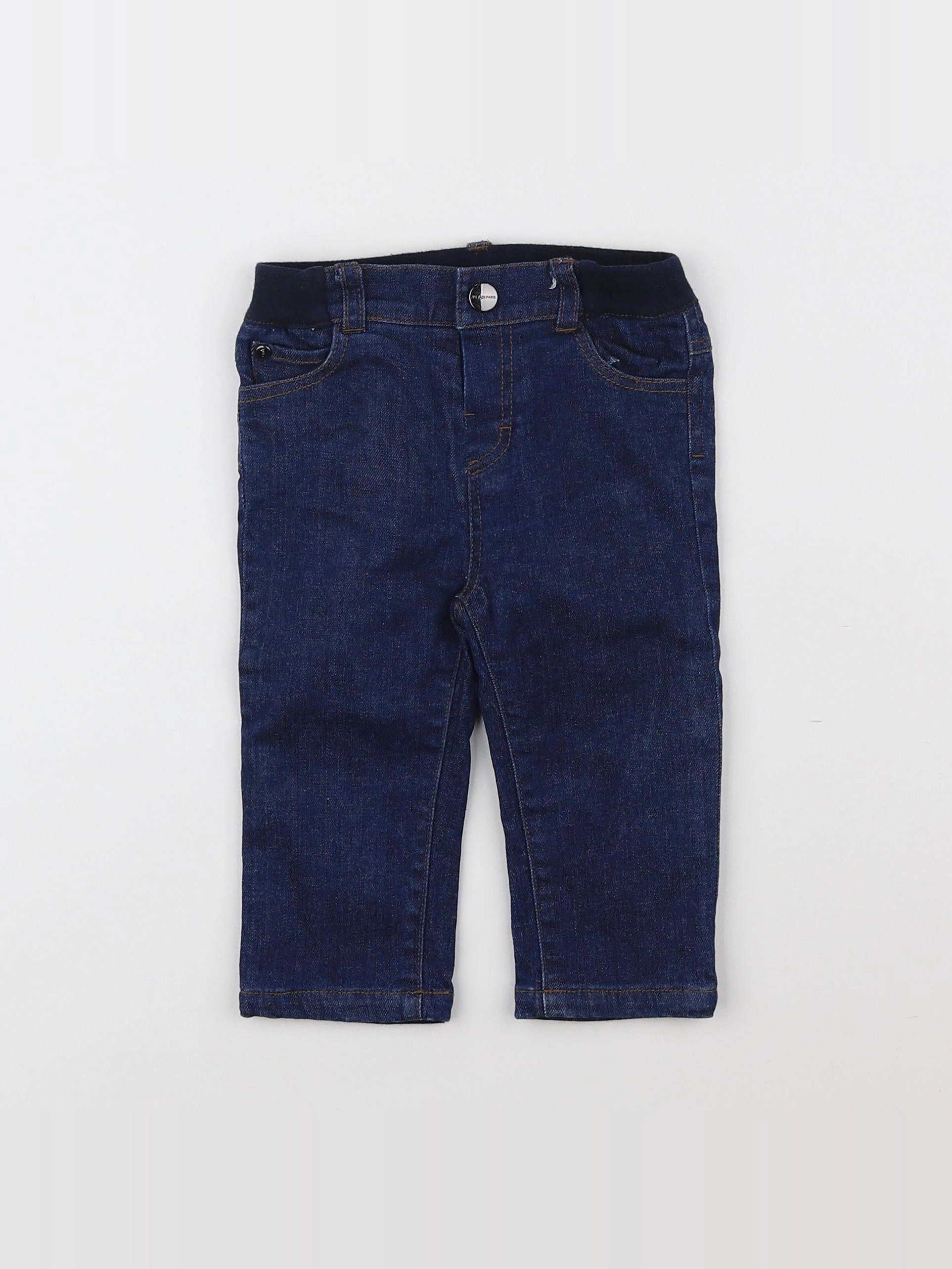 Jacadi - jean bleu - 12 mois