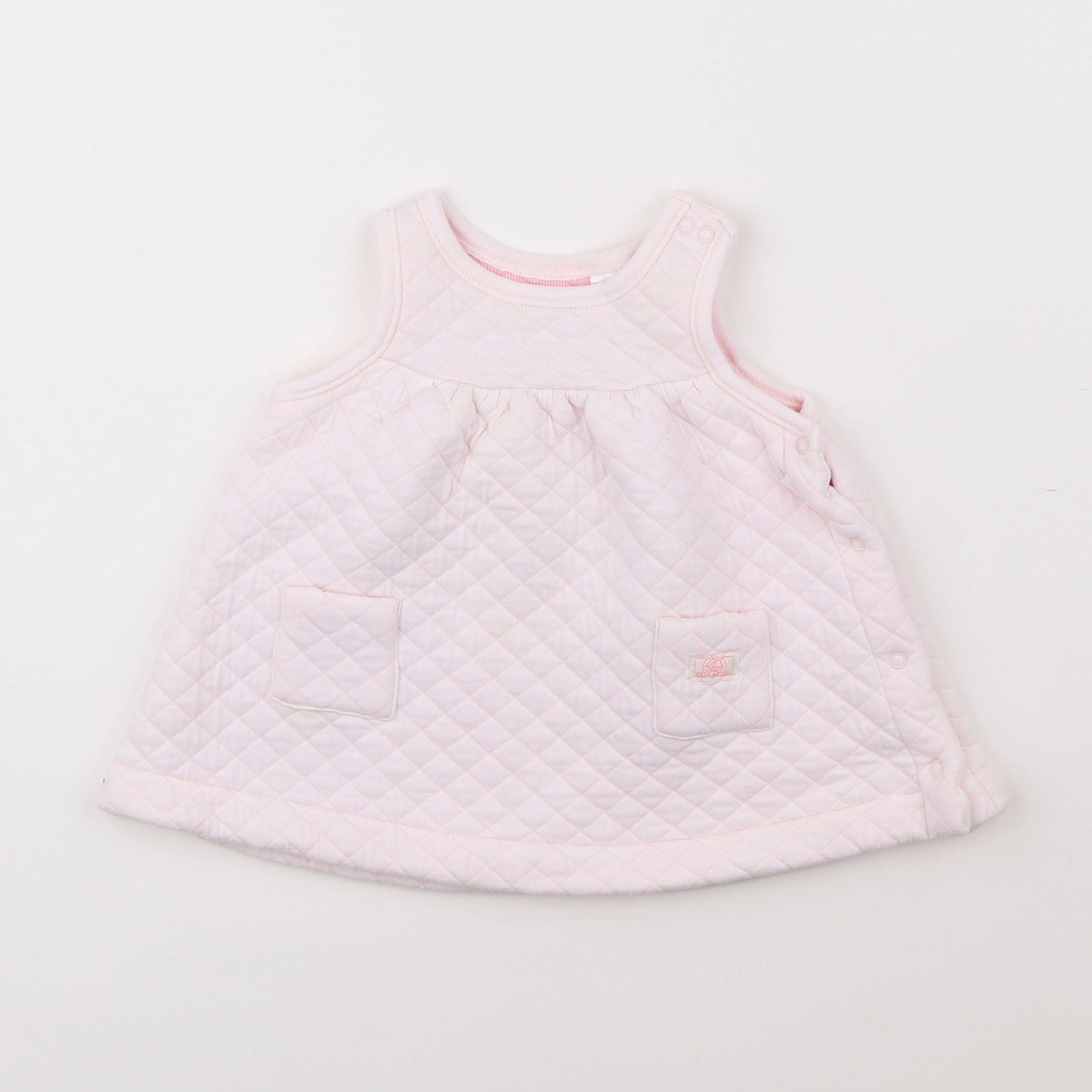 Petit Bateau - robe rose - 6 mois