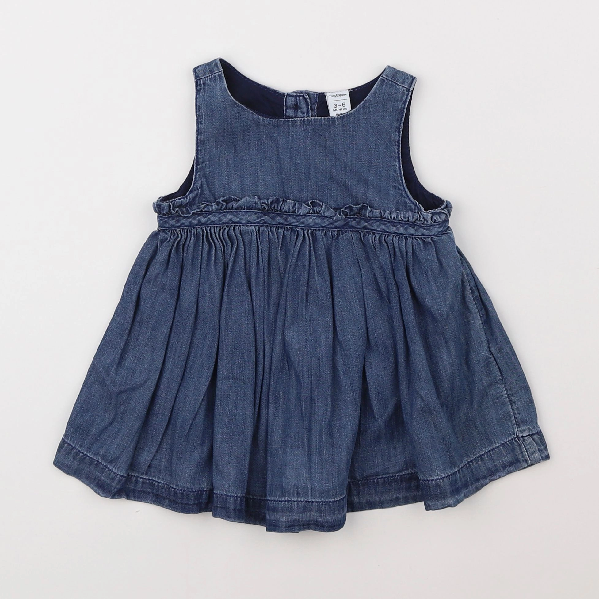 GAP - robe bleu - 3/6 mois