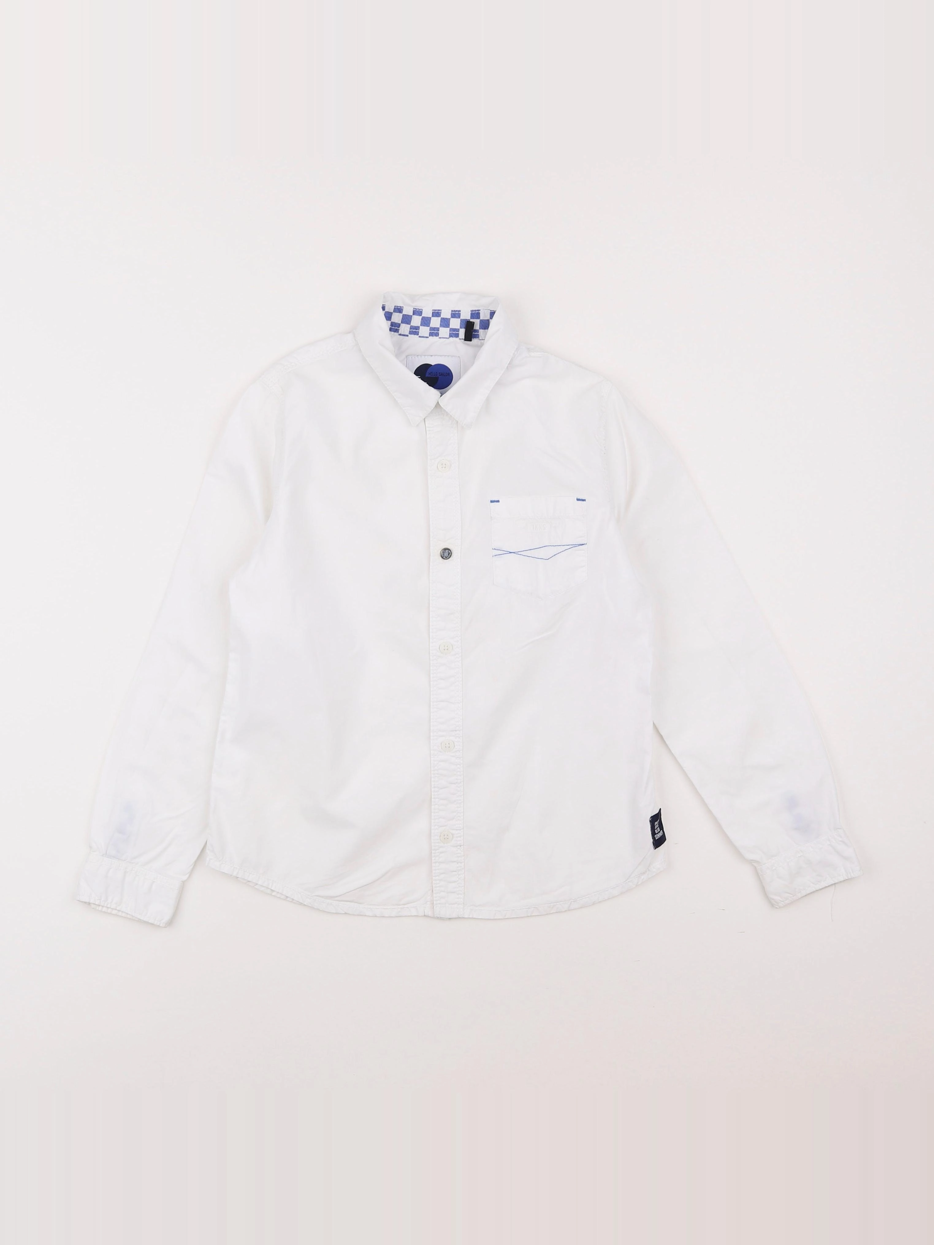 IKKS - chemise blanc - 8 ans