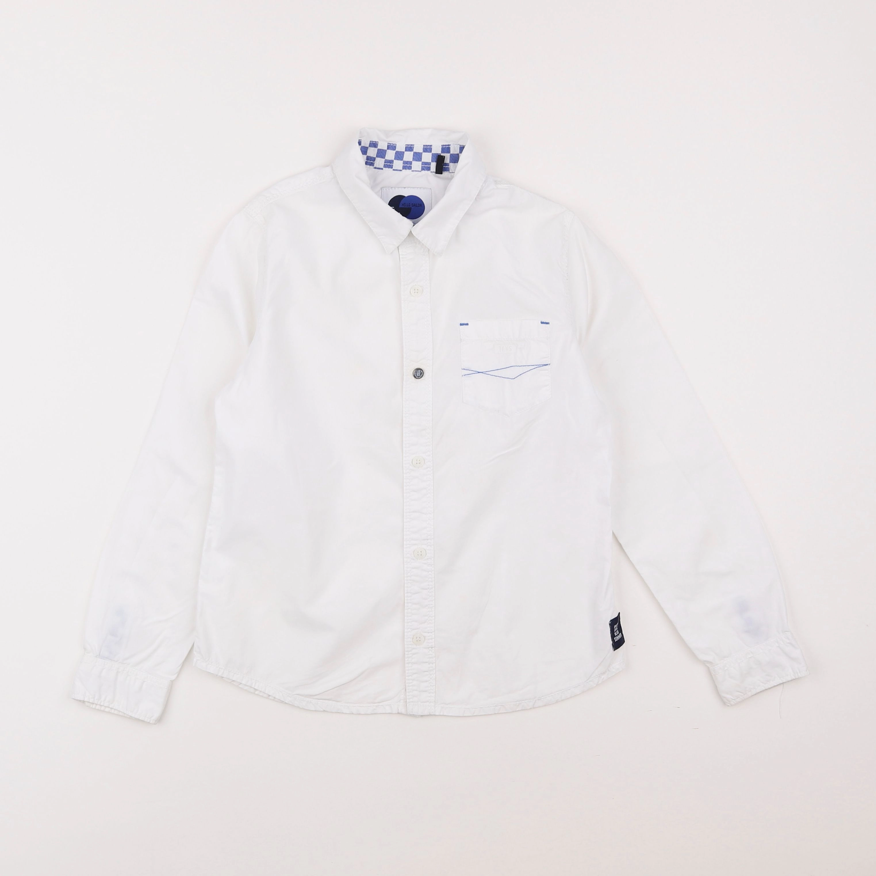 IKKS - chemise blanc - 8 ans