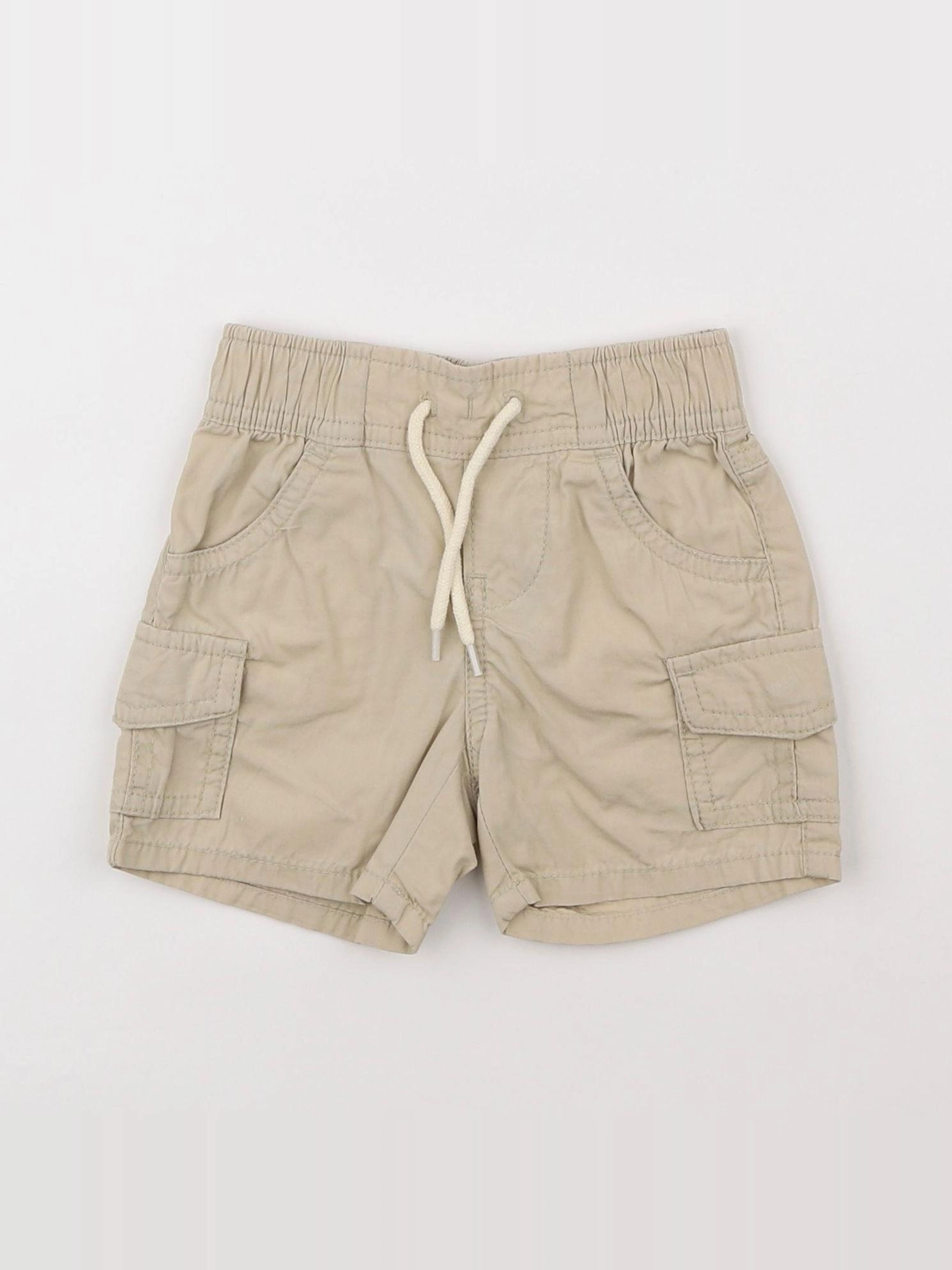 GAP - short beige - 3/6 mois