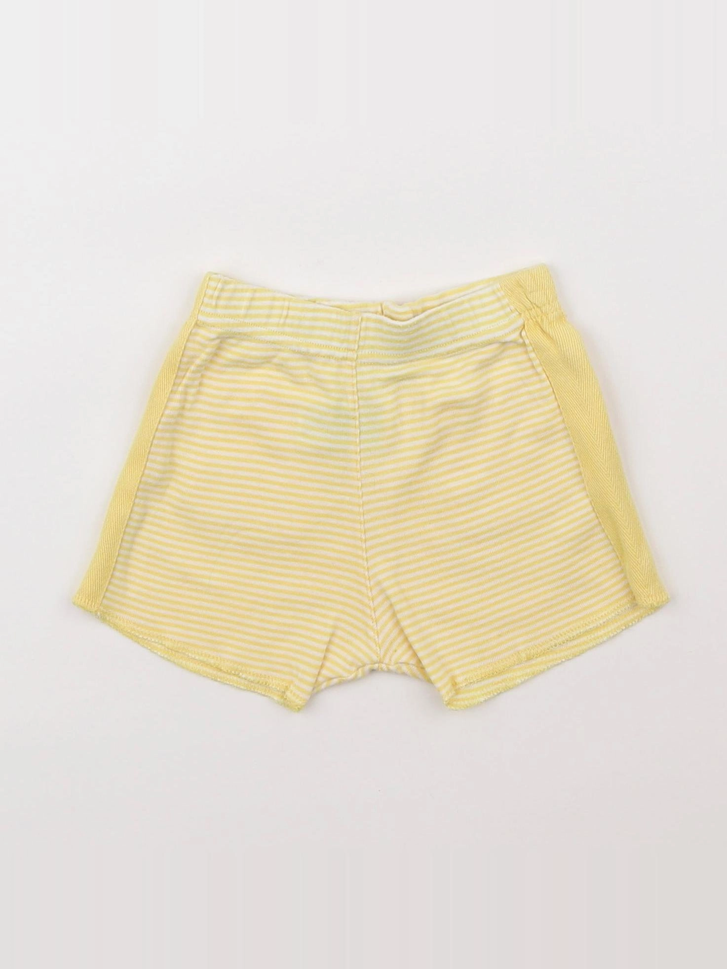 Petit Bateau - short jaune - 3 mois