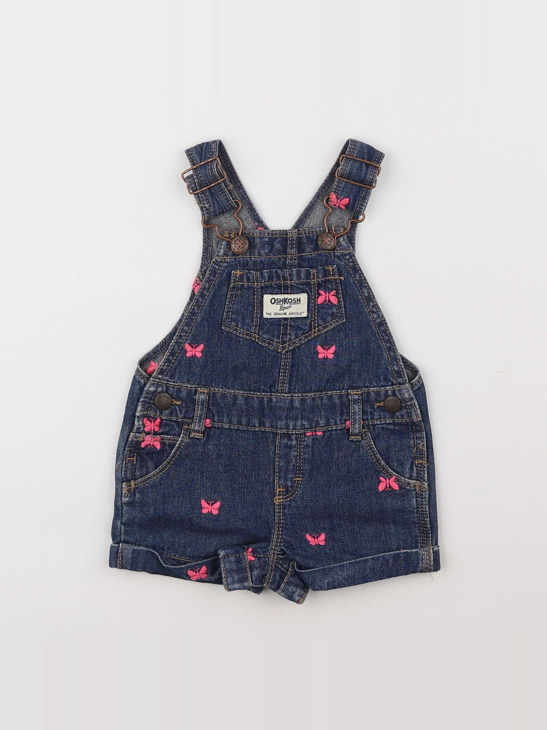 Oshkosh - salopette bleu - 6 mois