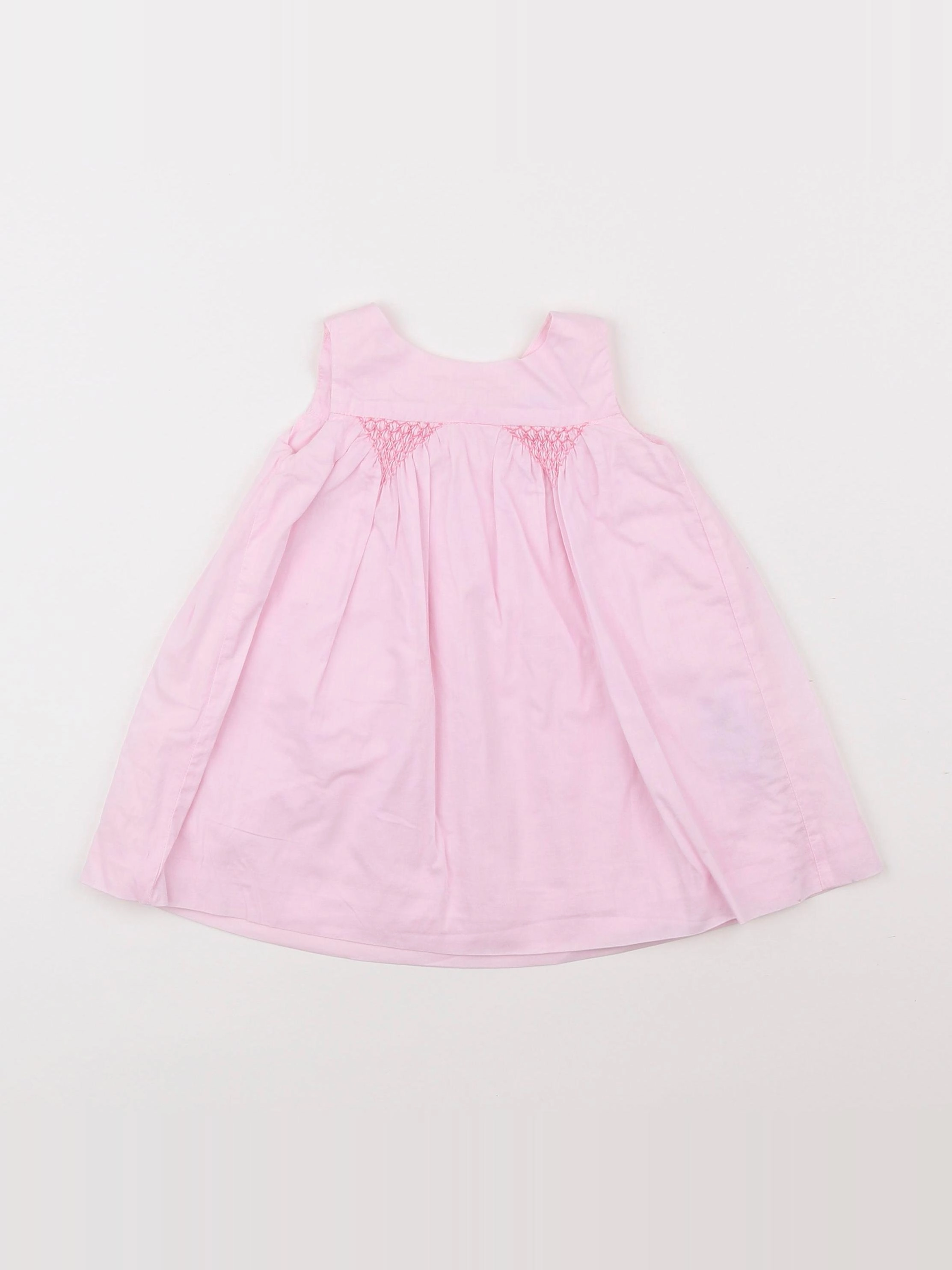 Jacadi - robe rose - 6 mois