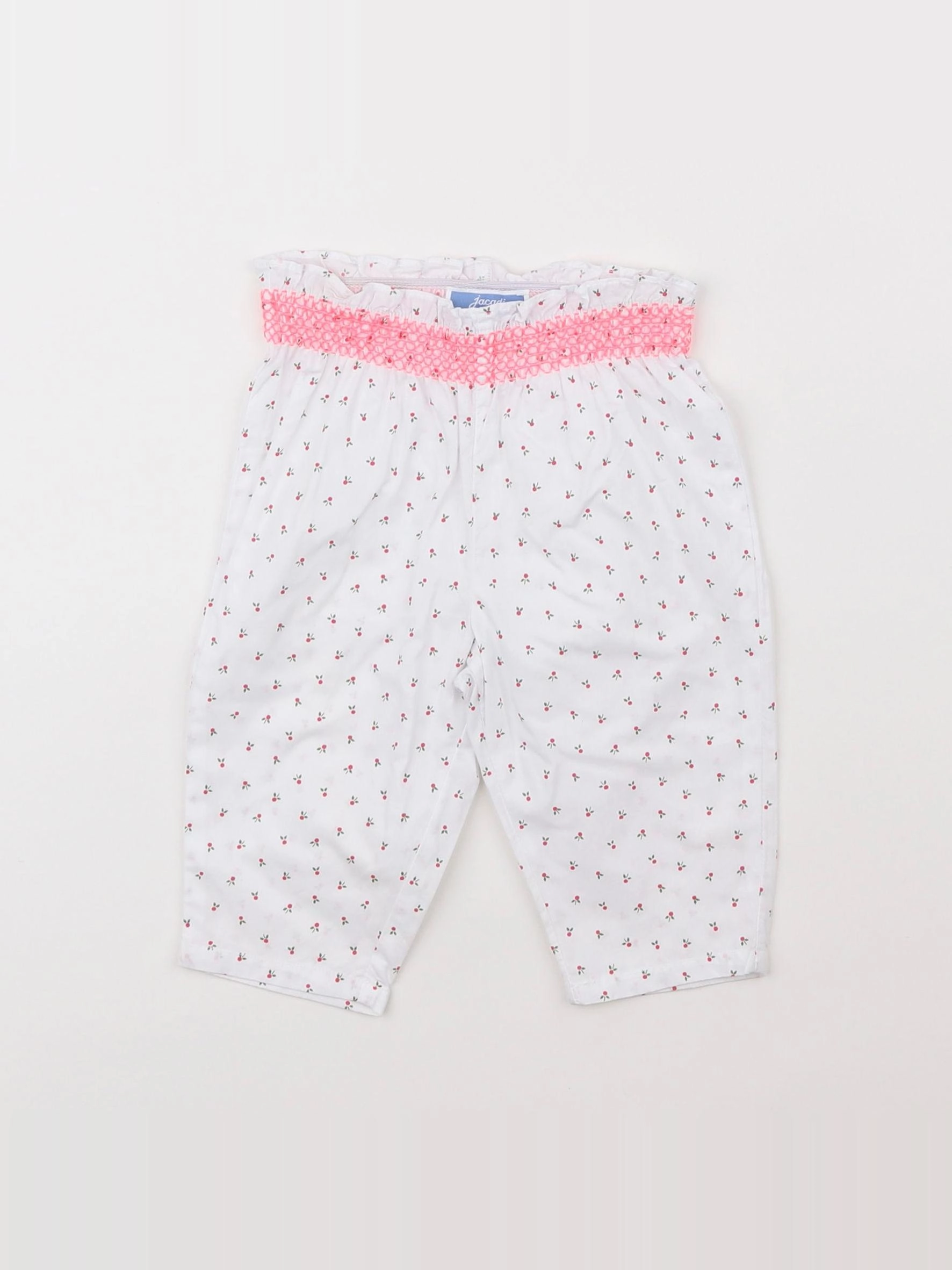 Jacadi - pantalon blanc - 6 mois