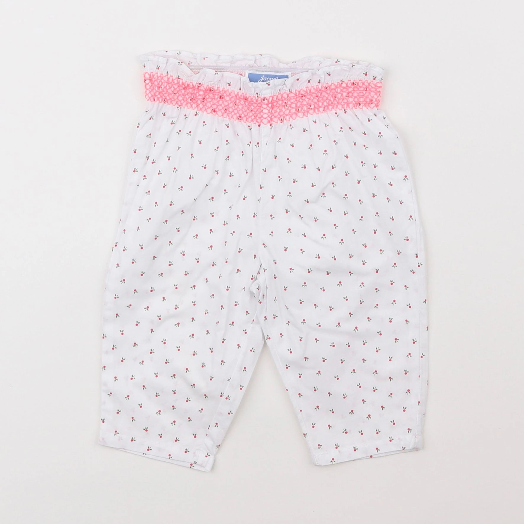 Jacadi - pantalon blanc - 6 mois