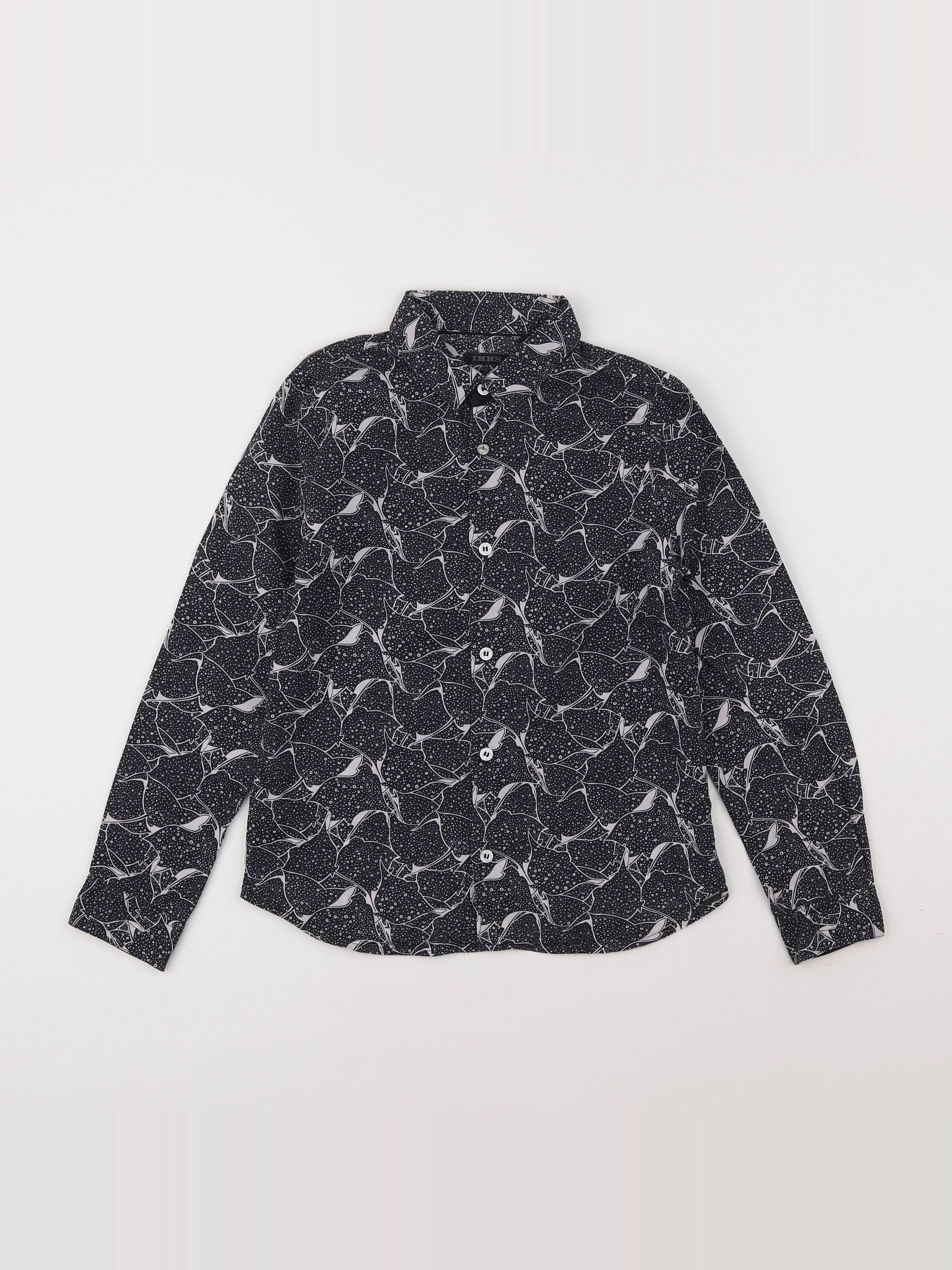 IKKS - chemise gris - 8 ans