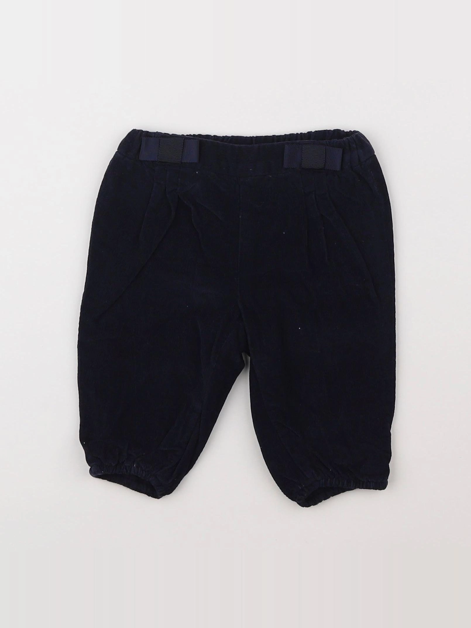 Jacadi - pantalon bleu - 6 mois