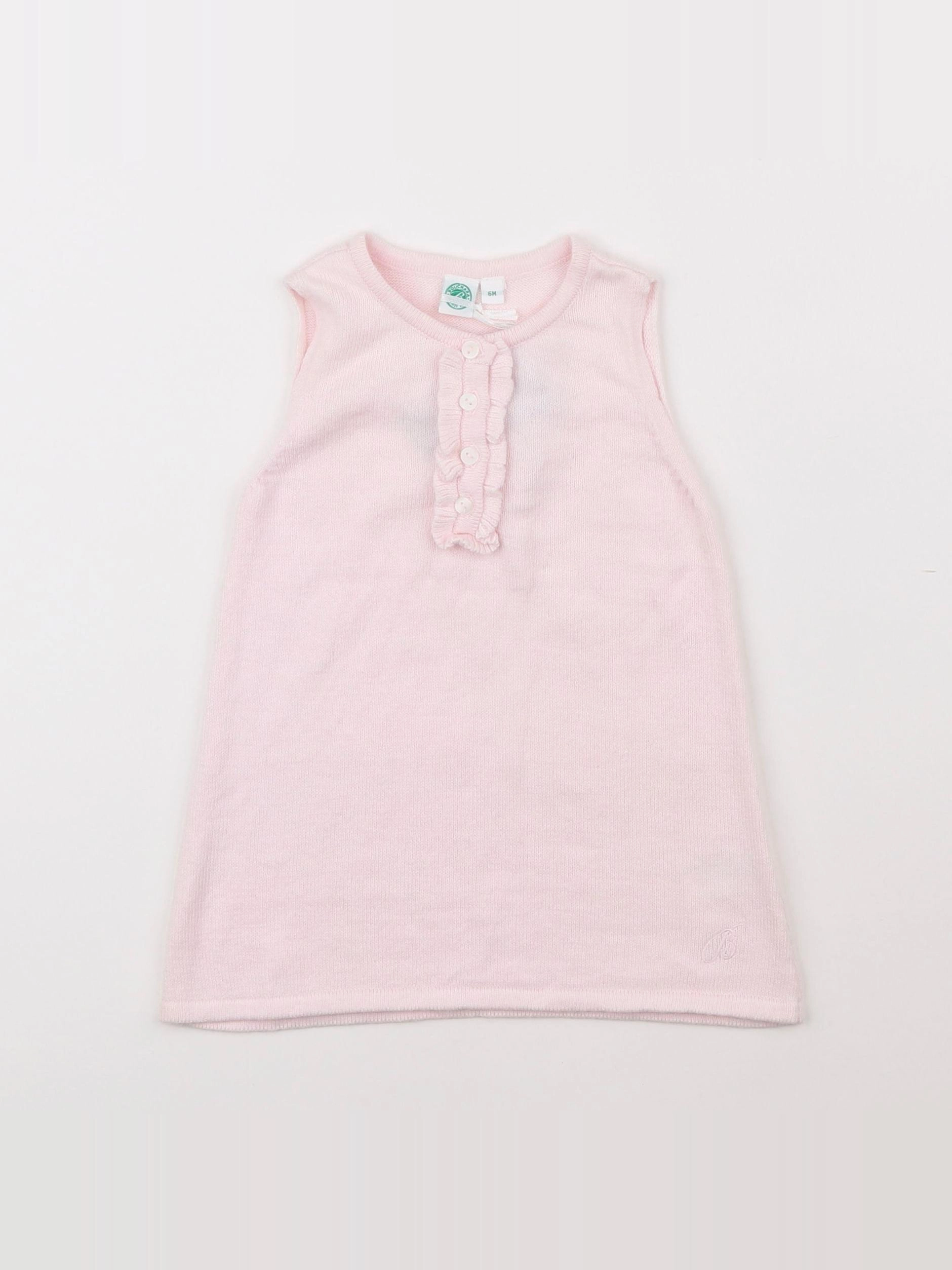 Bouchara - robe rose - 6 mois