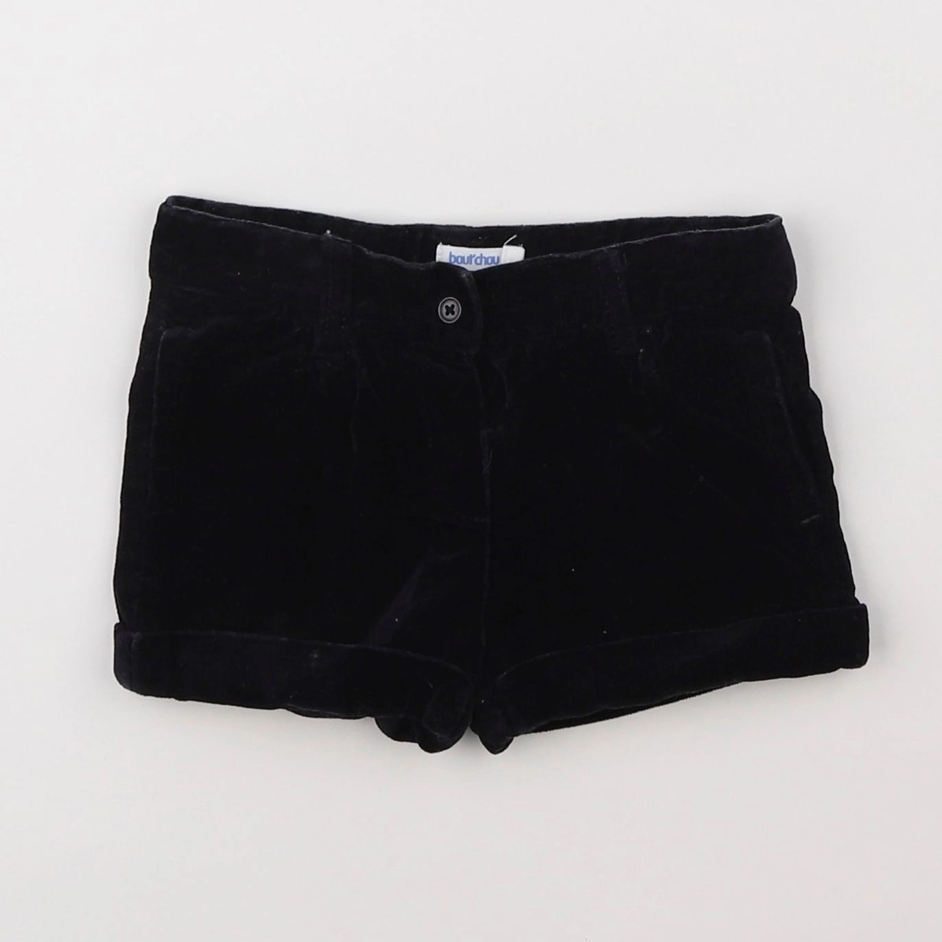 Boutchou - short bleu - 6 mois