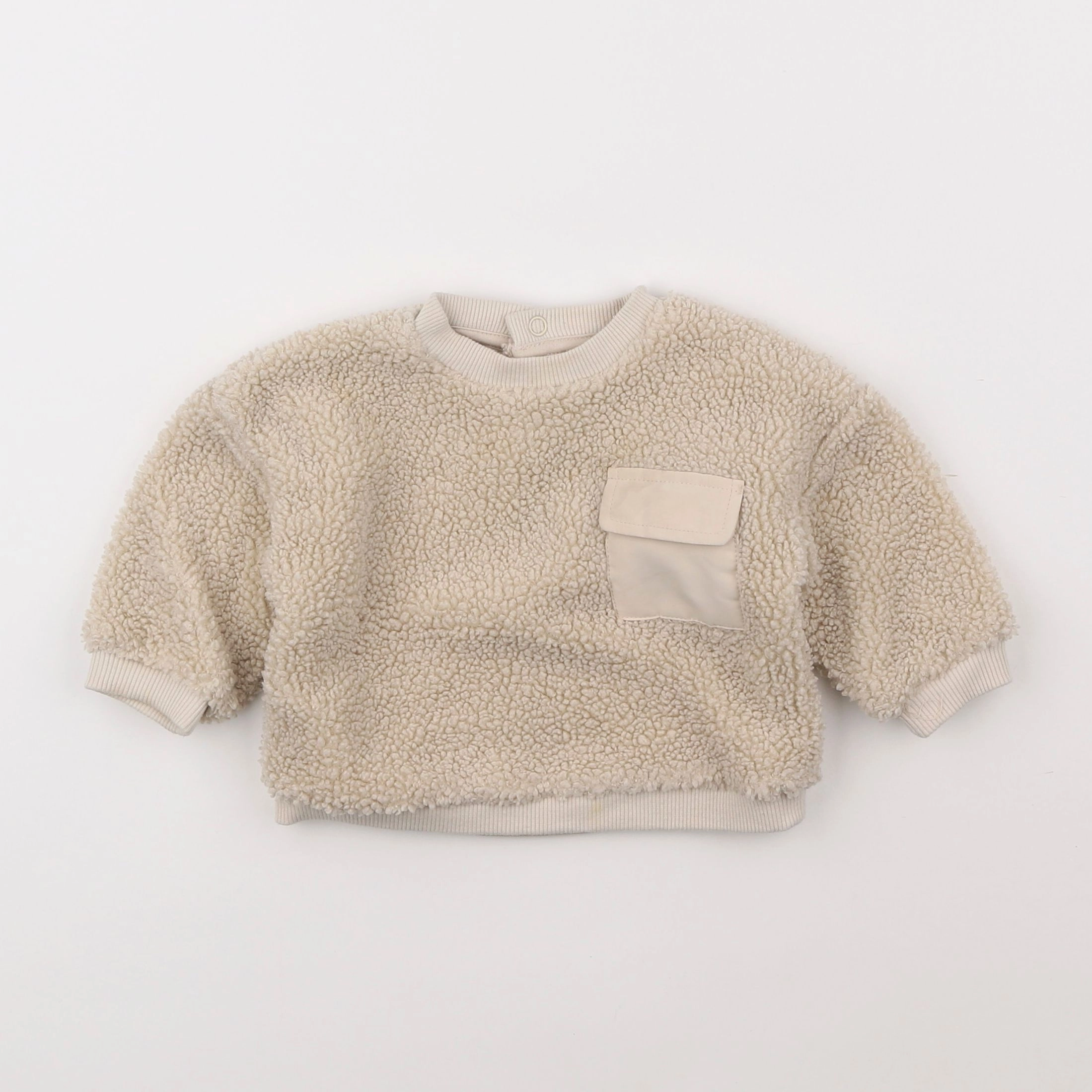 Tape à l'oeil - sweat beige - 6 mois