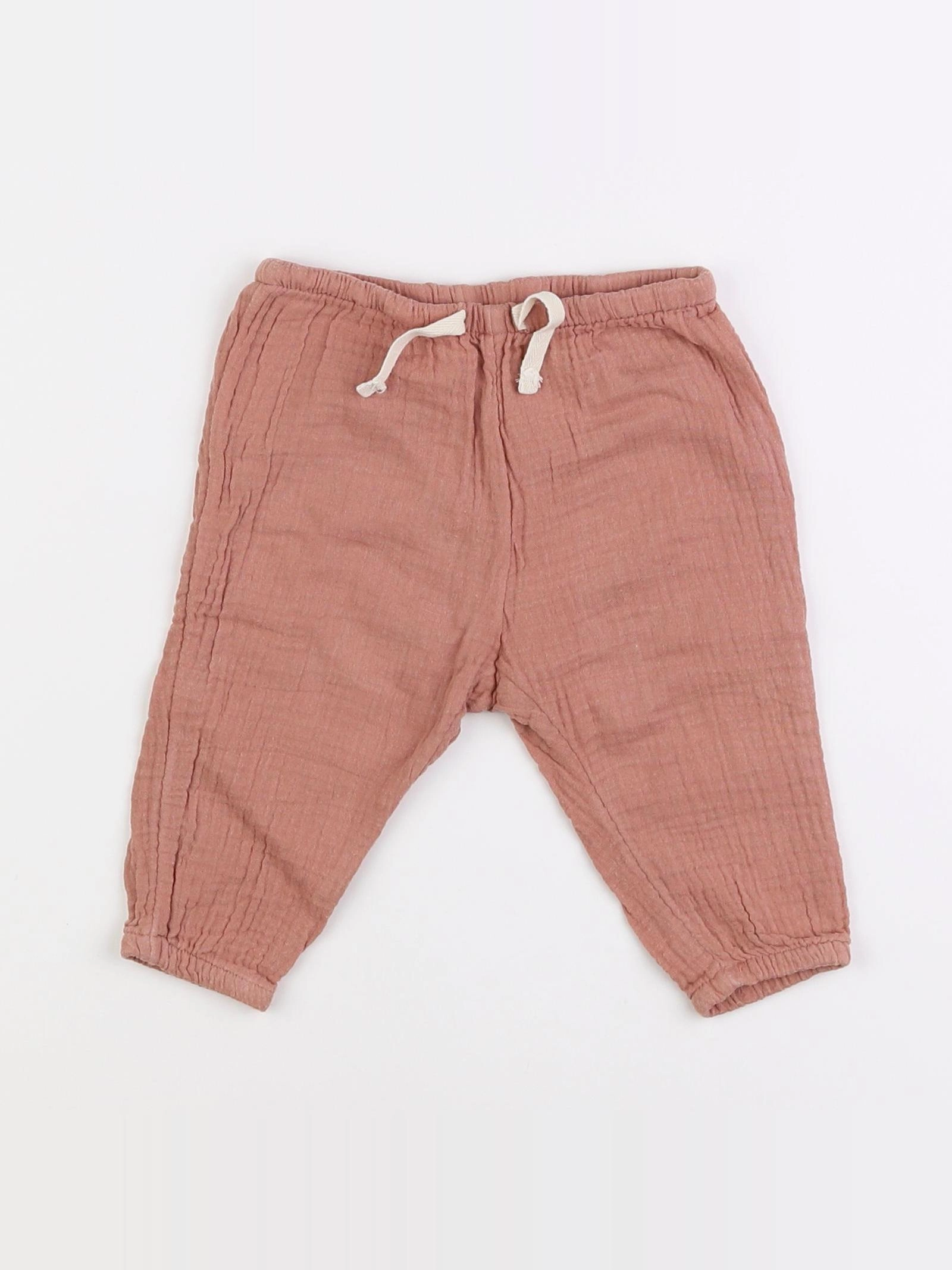 H&M - pantalon rose - 6 mois