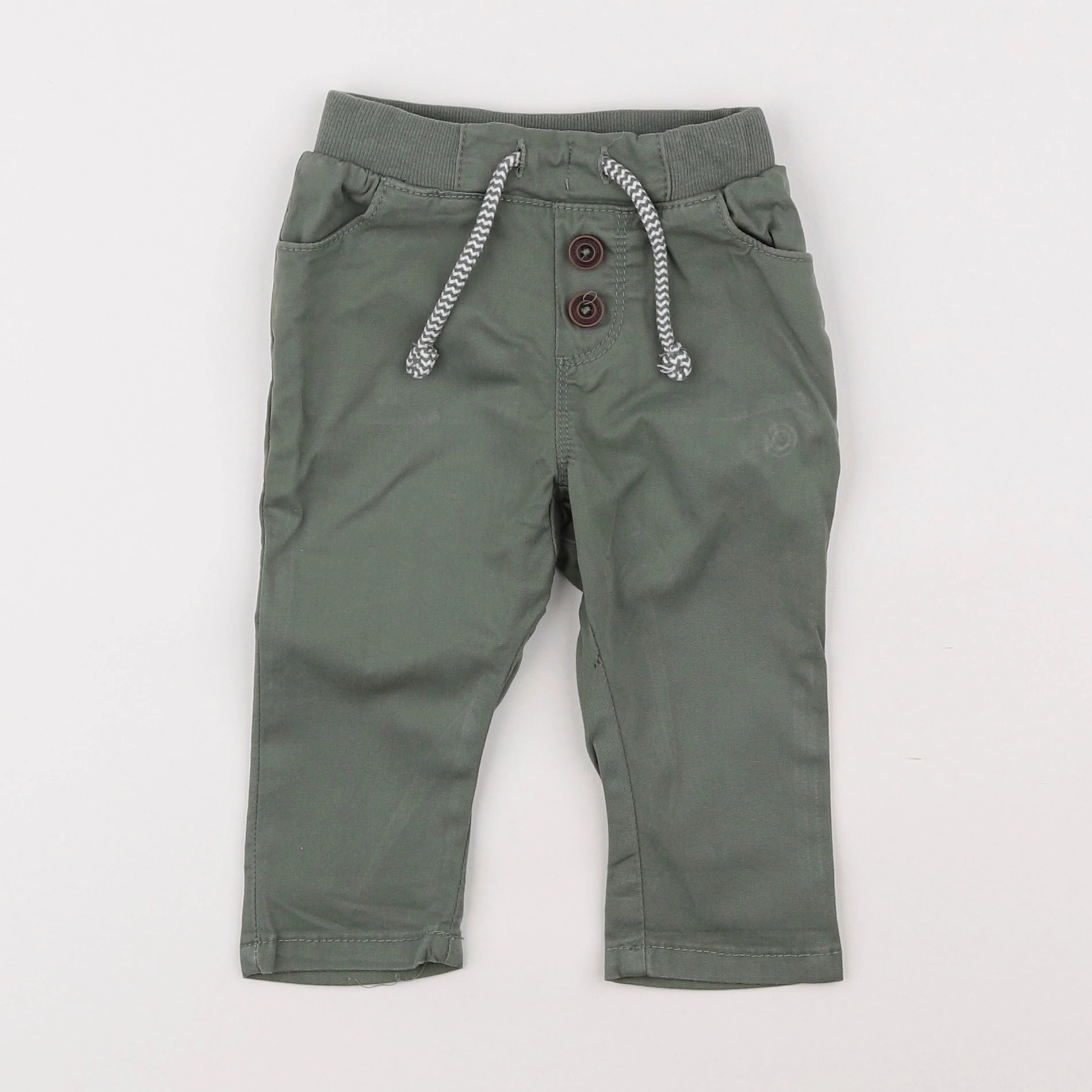 Tape à l'oeil - pantalon vert - 9 mois