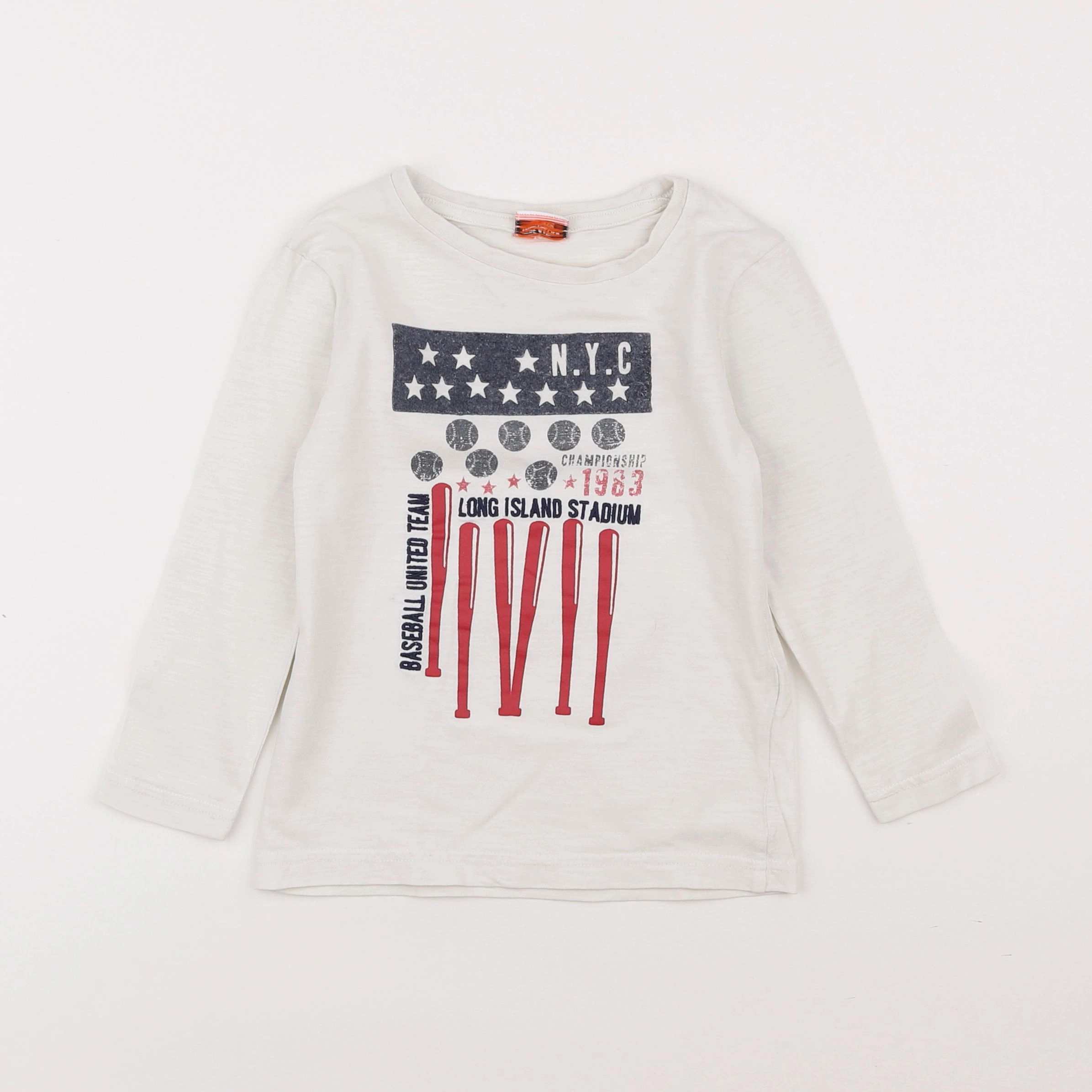 Tape à l'oeil - tee-shirt blanc - 3 ans