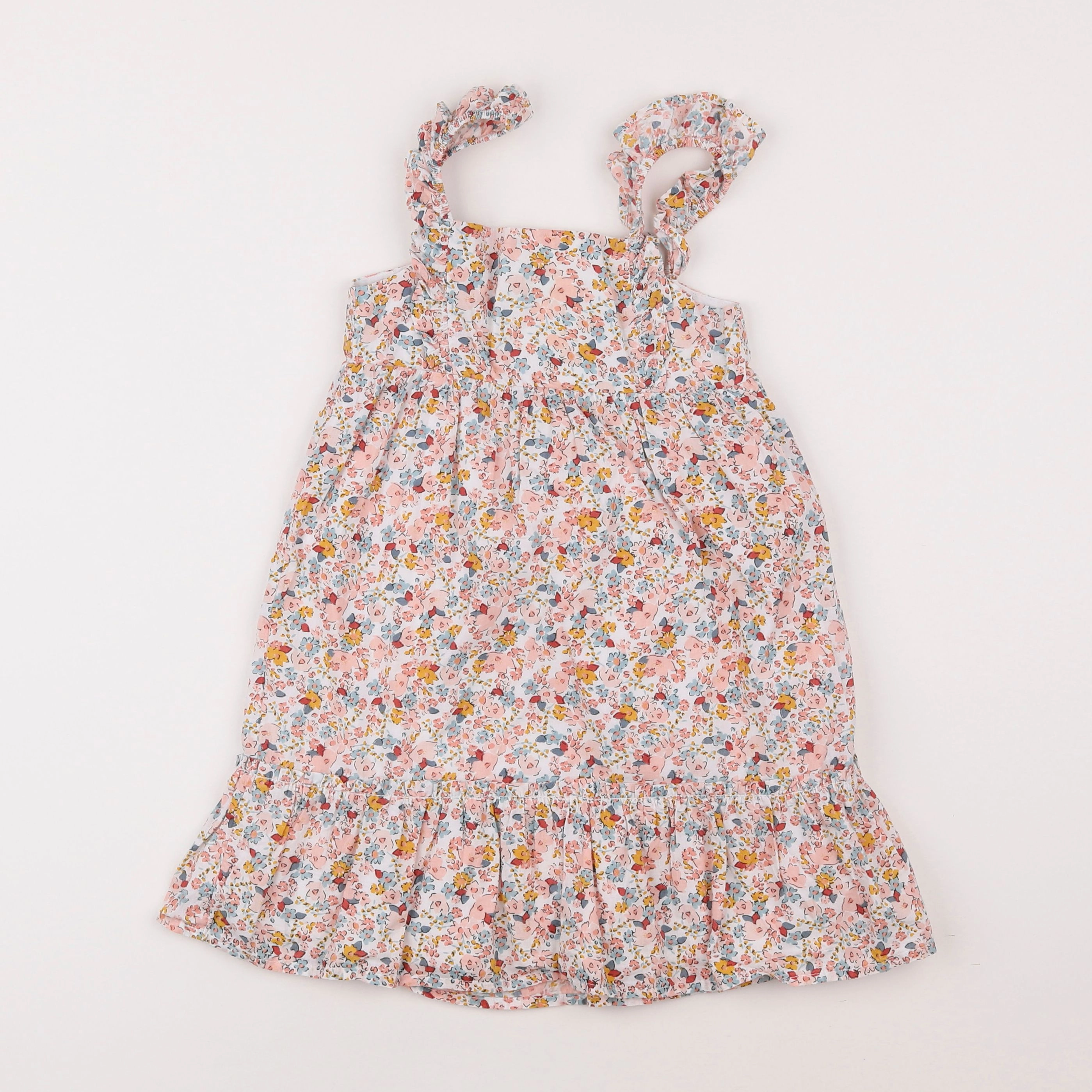 Vertbaudet - robe multicolore - 3 ans