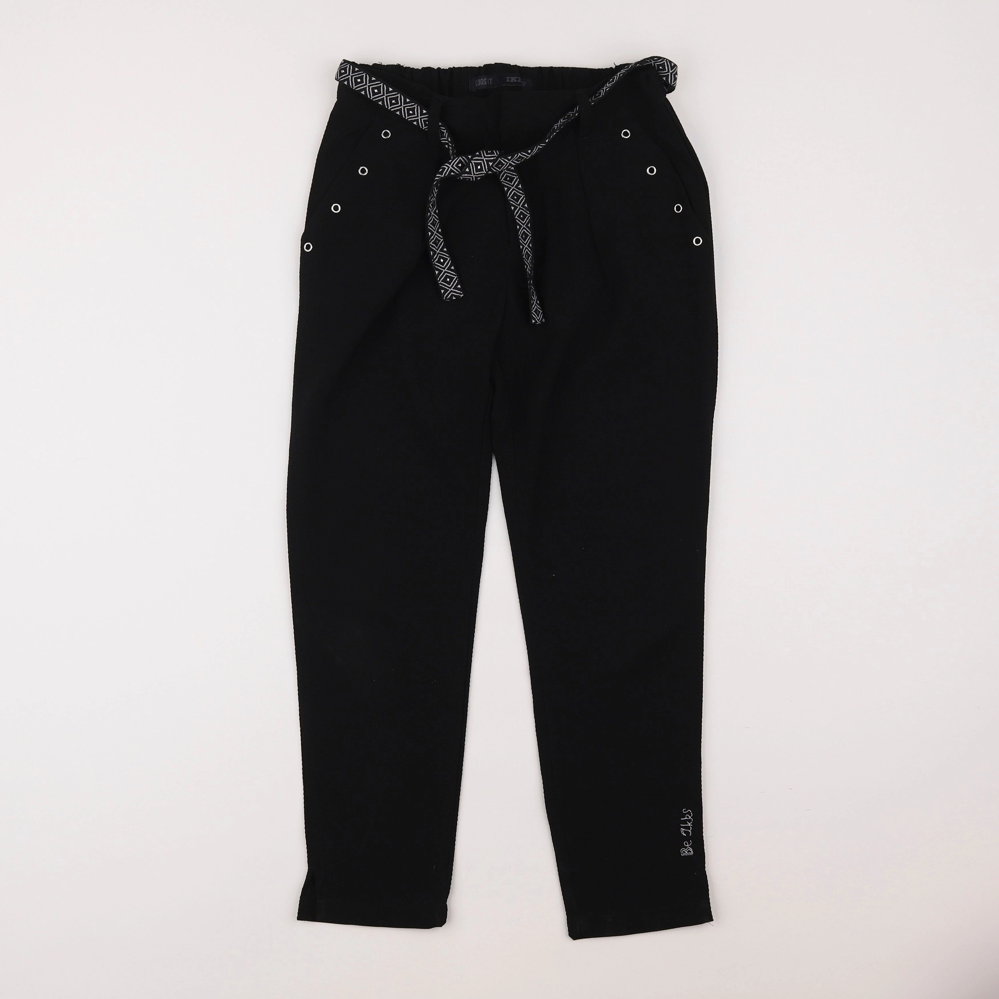 IKKS - pantalon noir - 10 ans