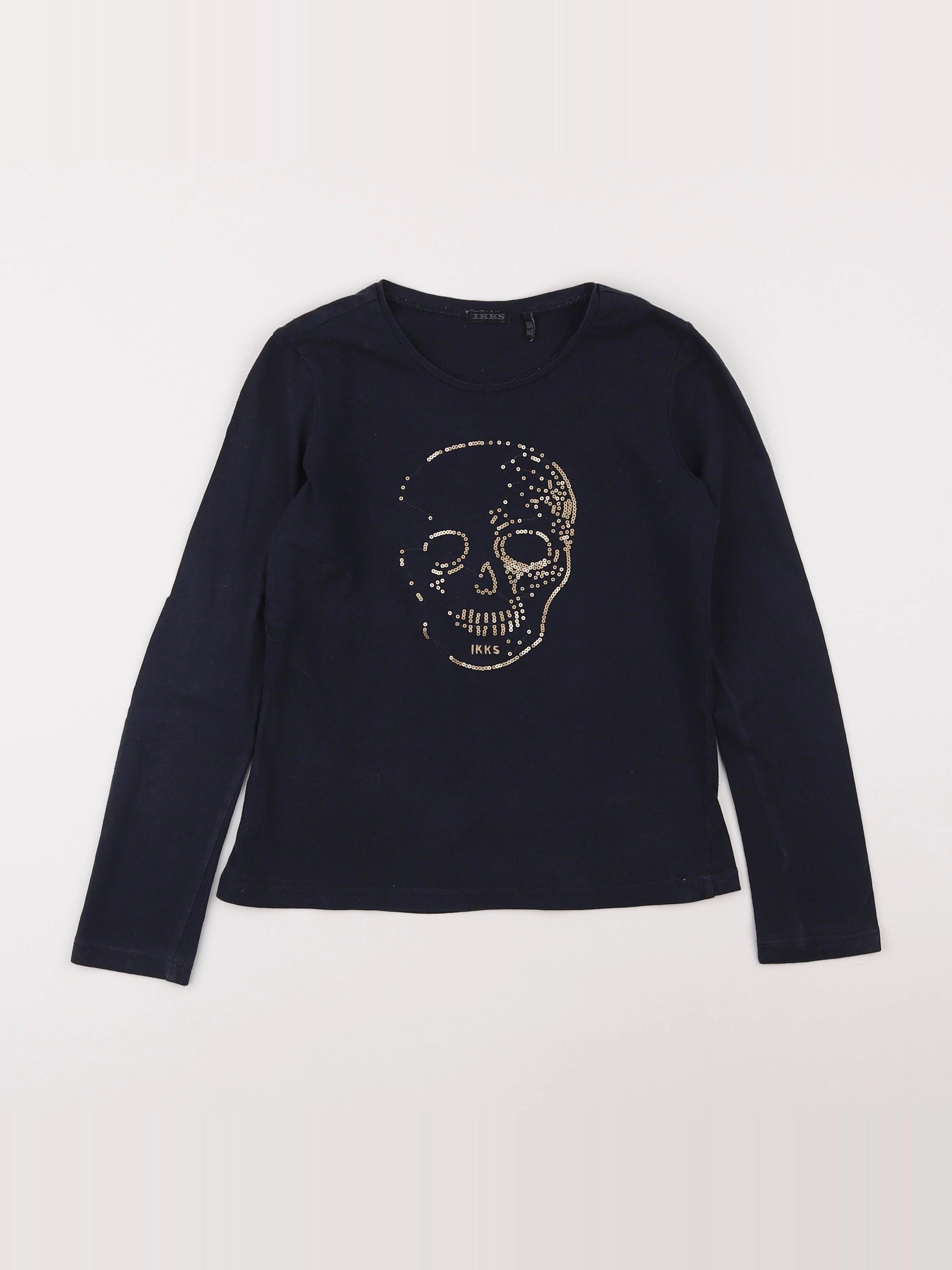 IKKS - tee-shirt bleu - 10 ans