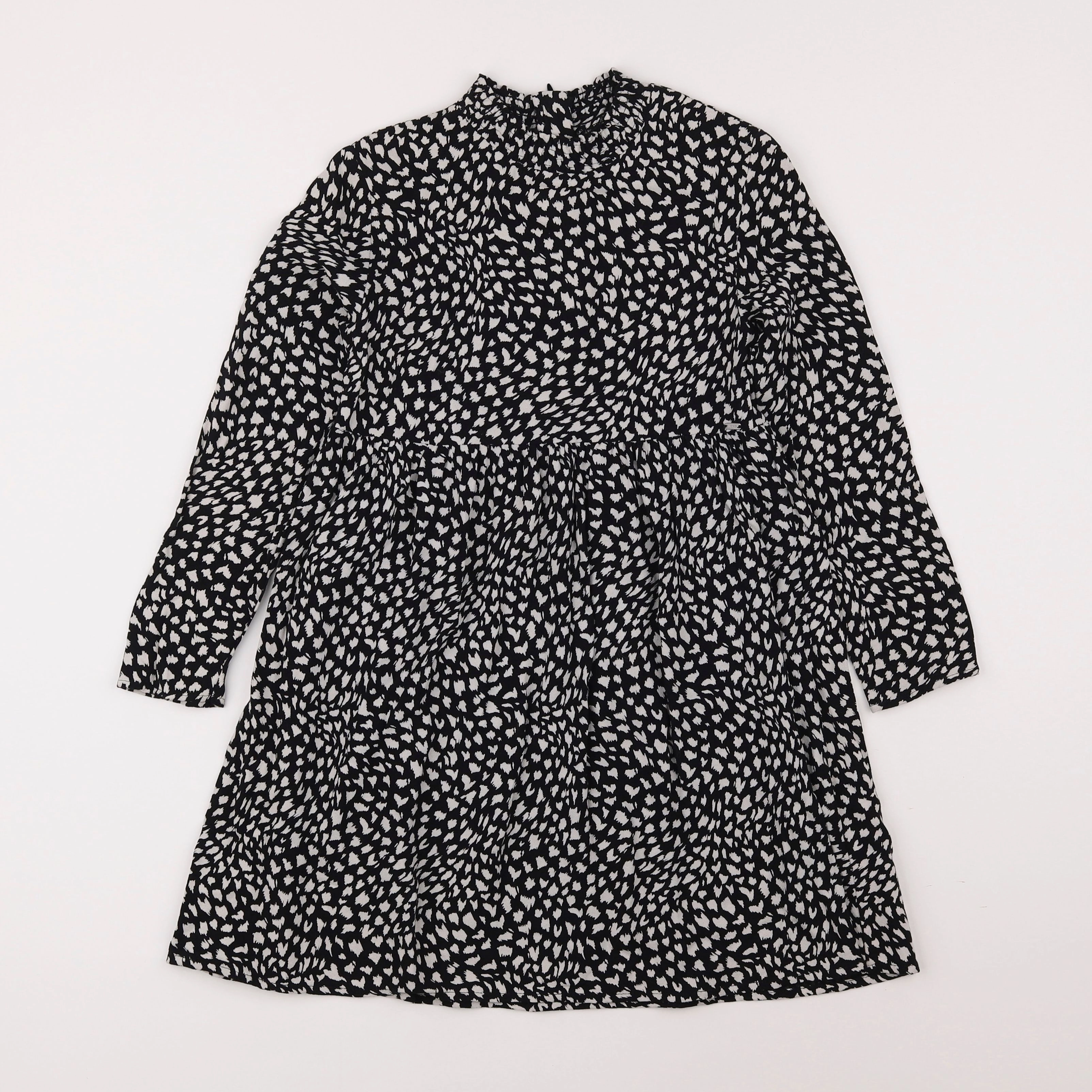 IKKS - robe noir - 8 ans
