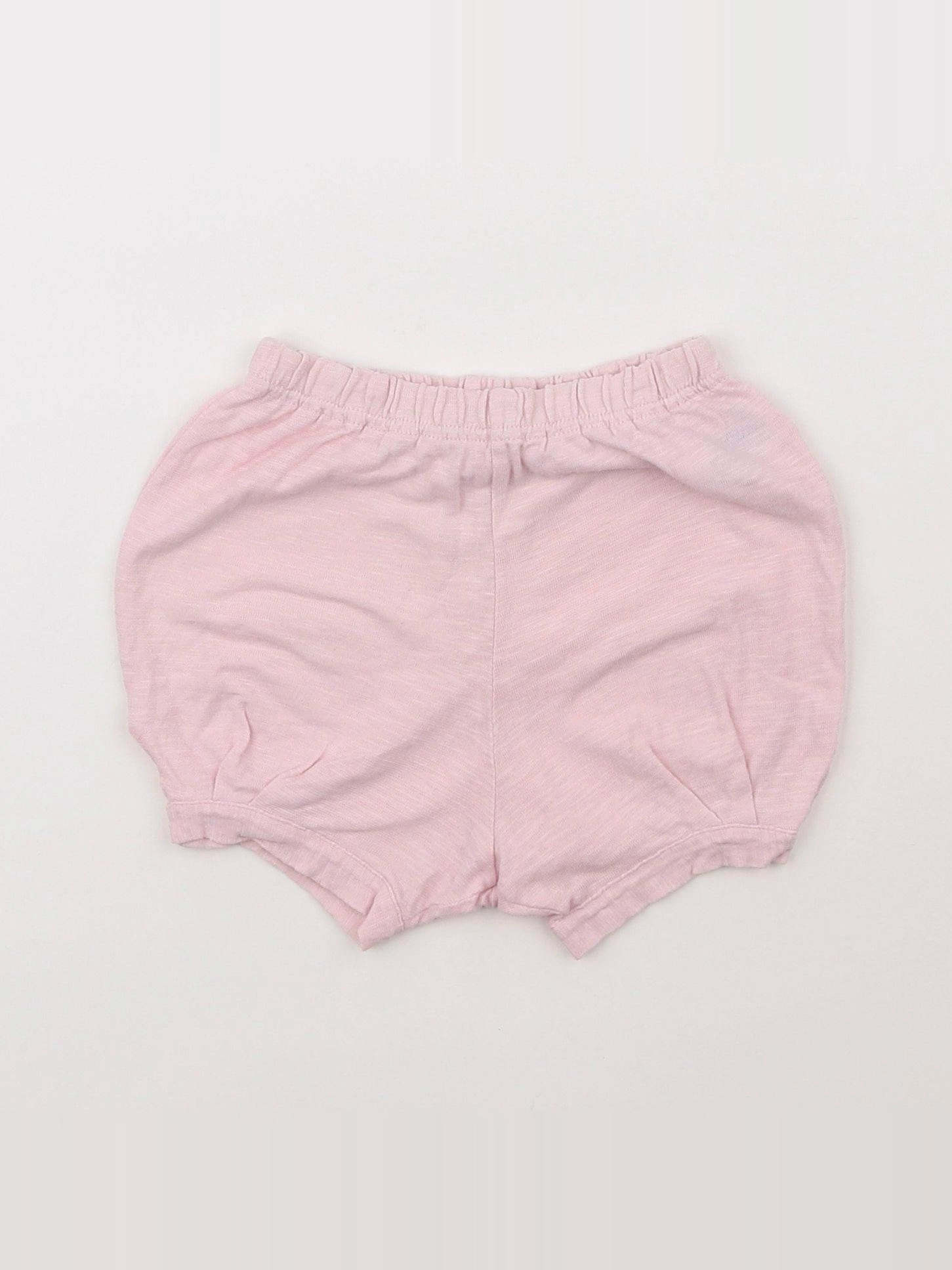 Petit Bateau - bloomer rose - 3 mois