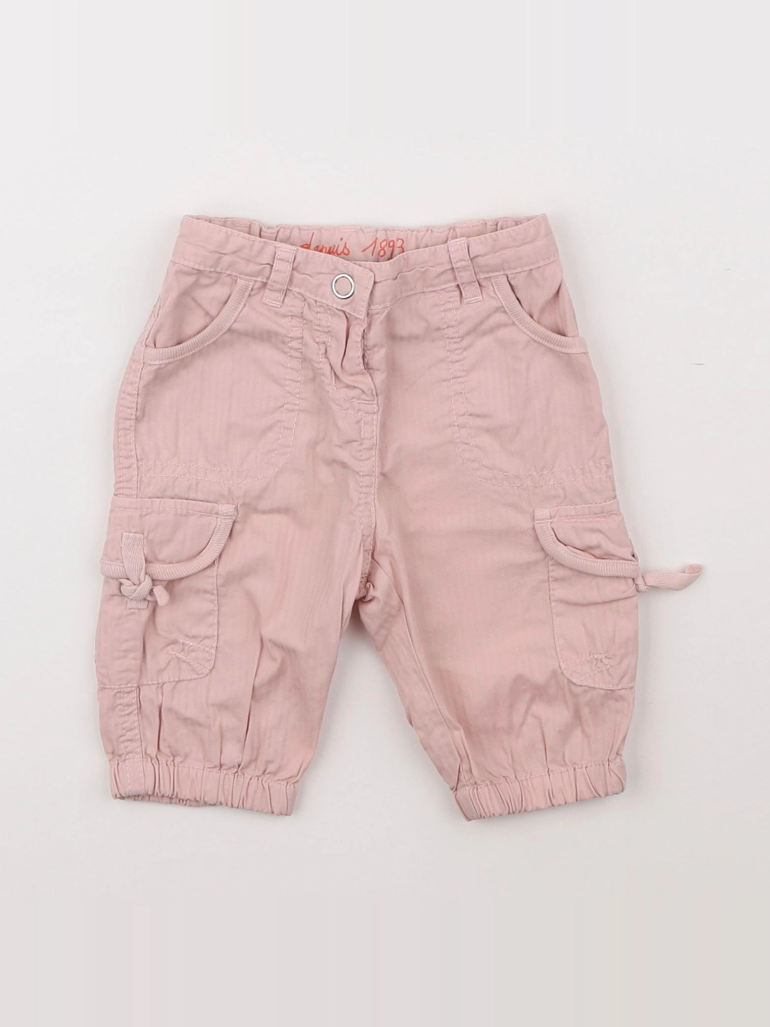 Petit Bateau - pantalon rose - 3 mois