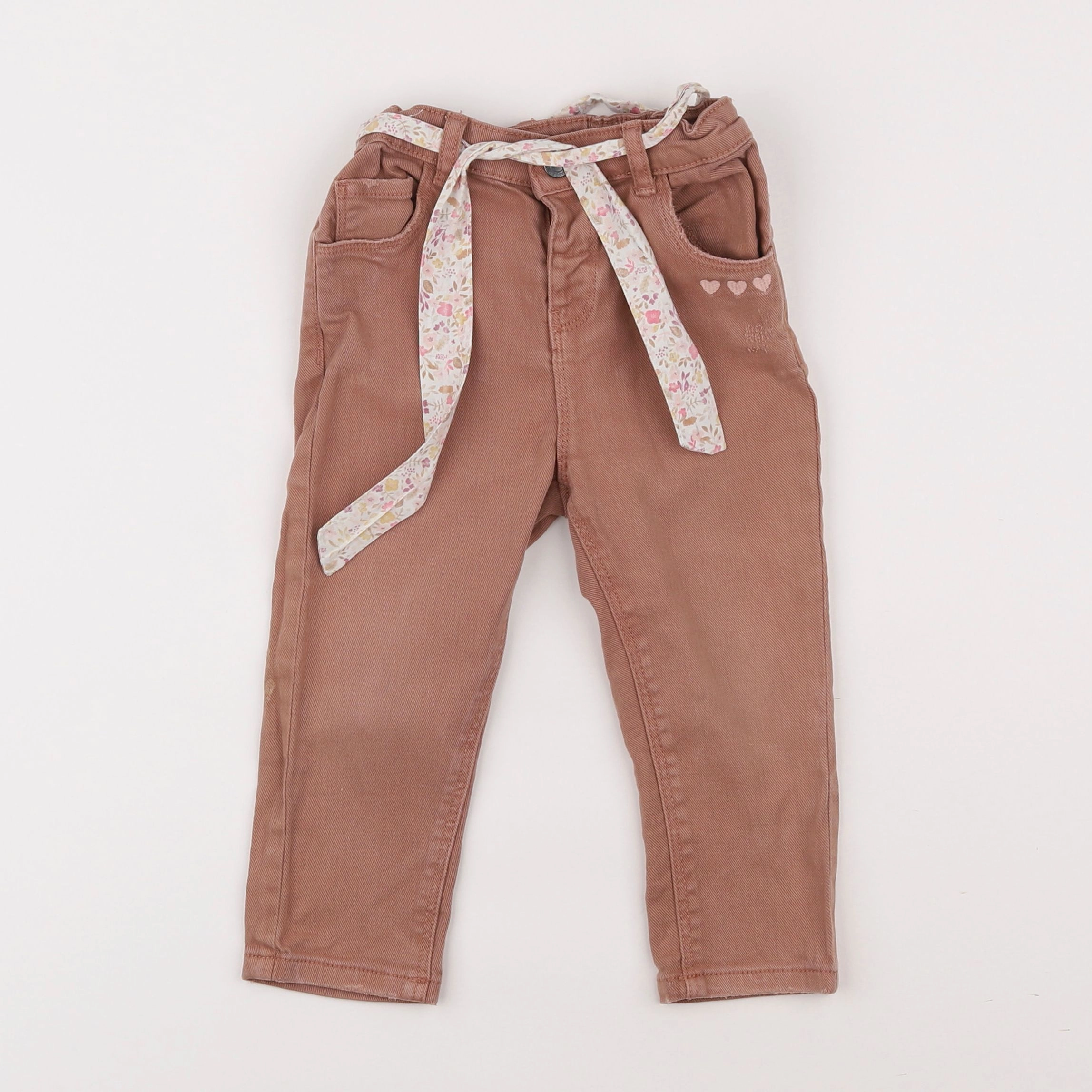 Vertbaudet - pantalon rose - 2 ans