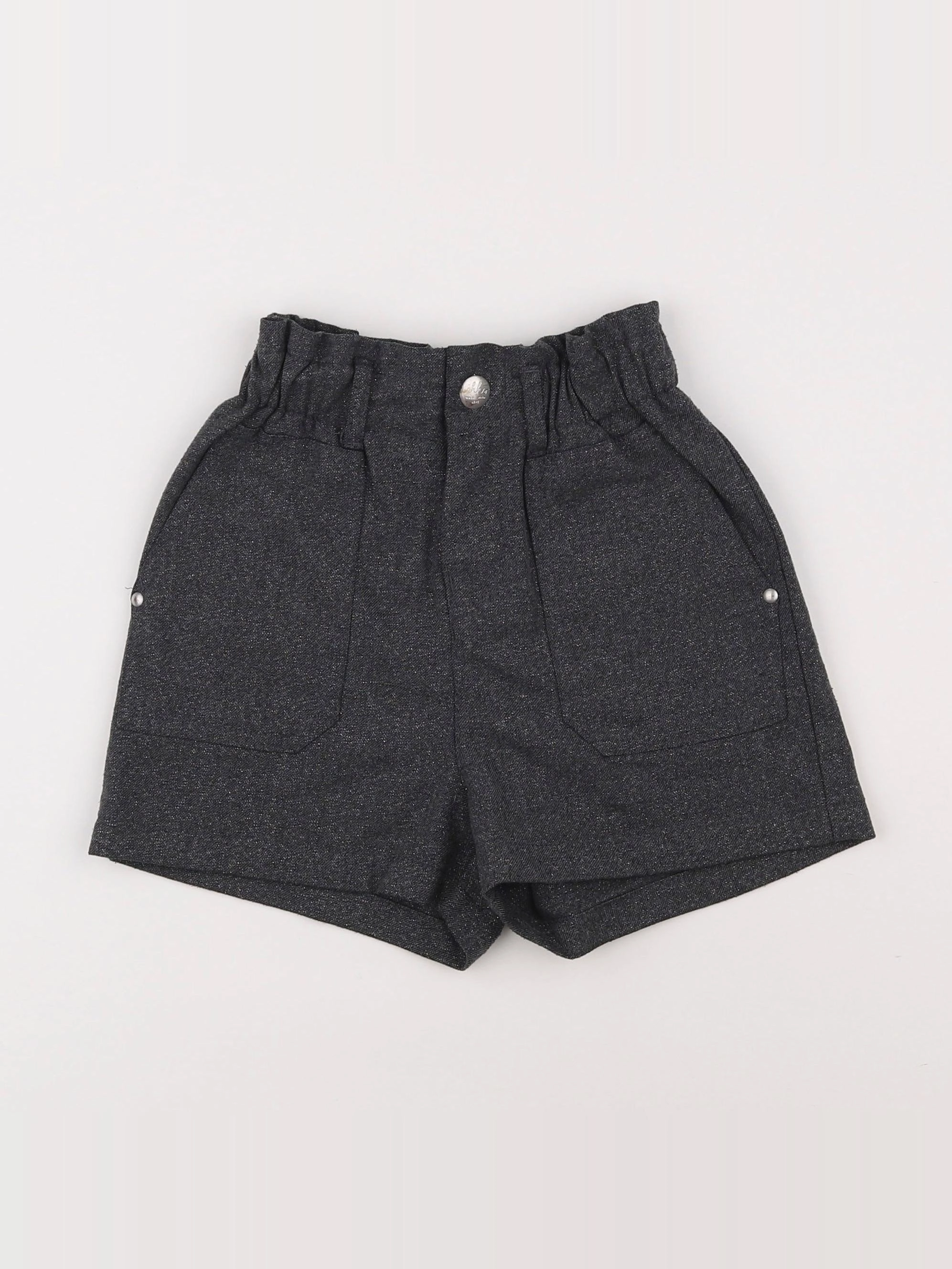 IKKS - short gris - 8 ans
