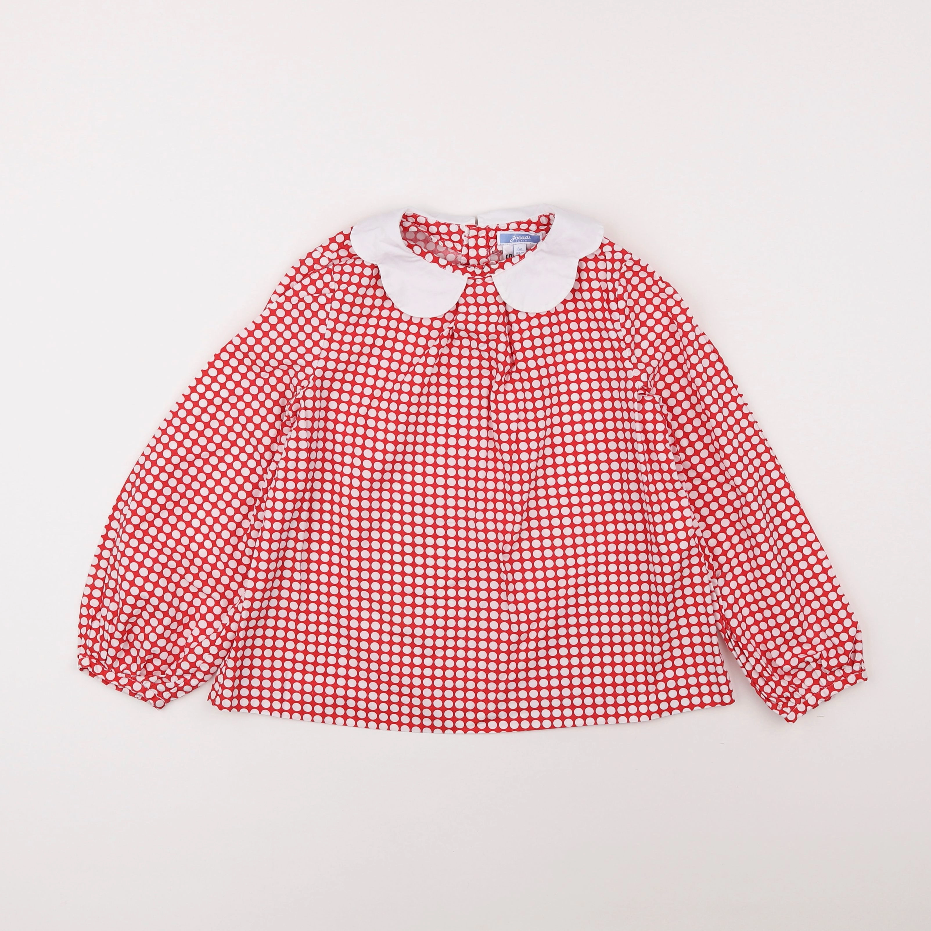 Jacadi - blouse rouge - 8 ans
