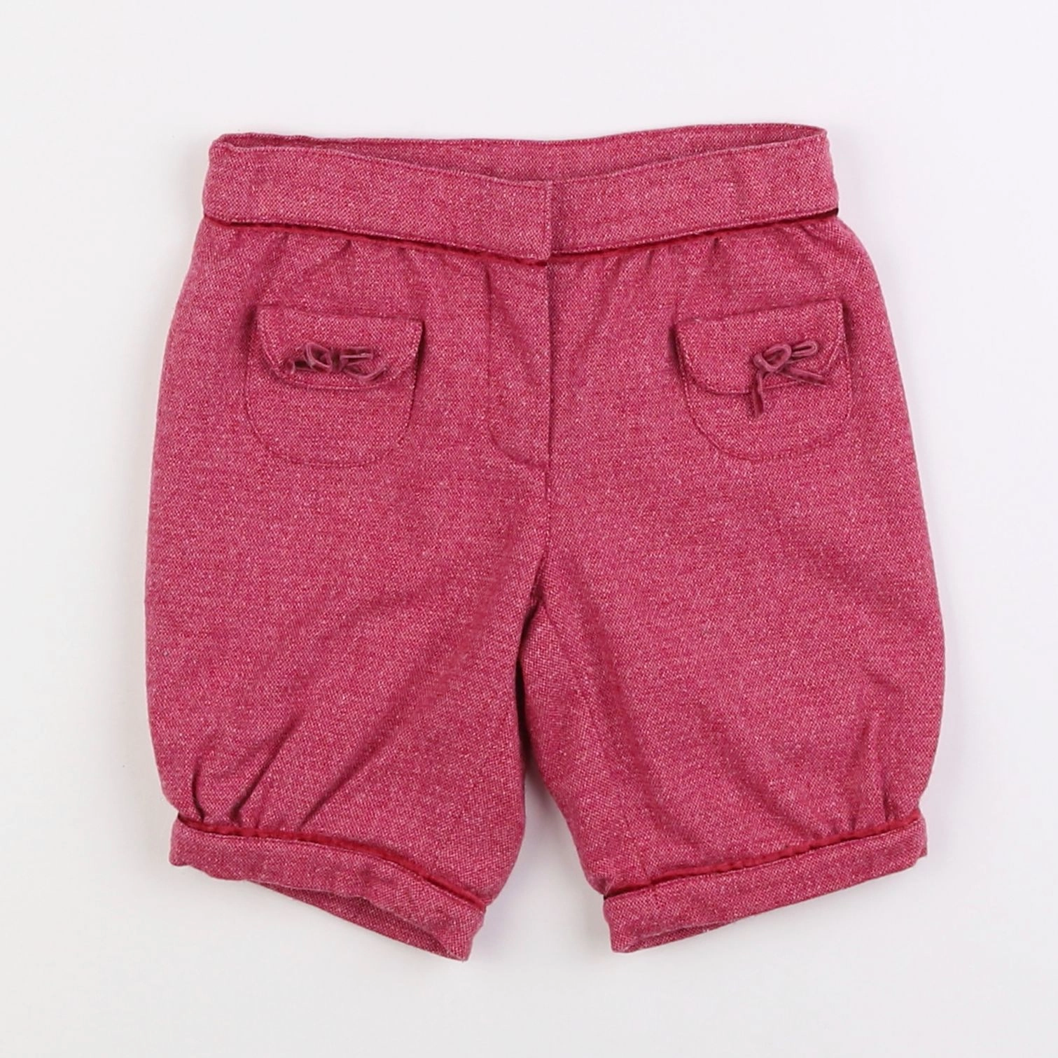 Jacadi - short rose - 12 mois