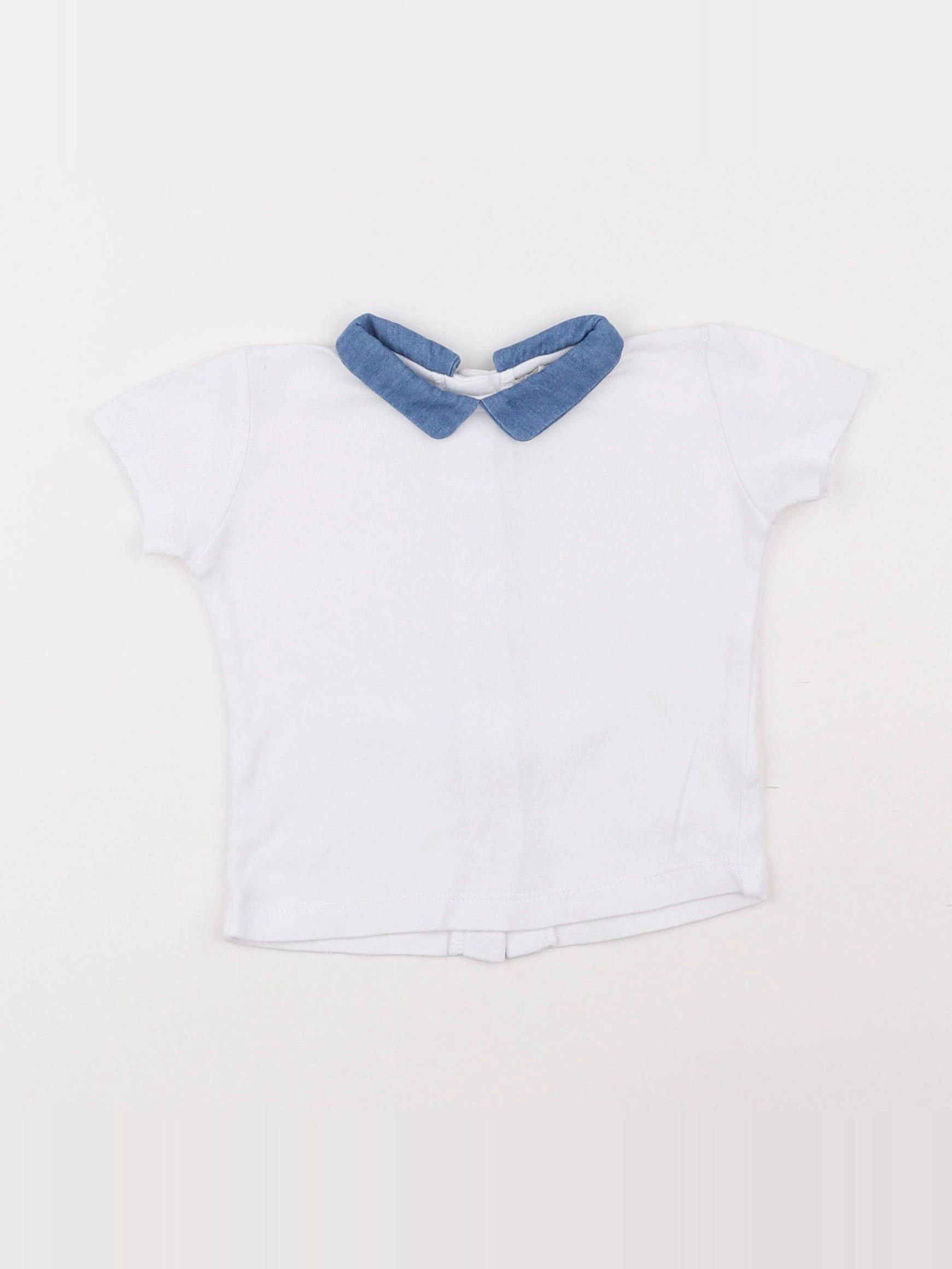 Cyrillus - tee-shirt beige - 6 mois